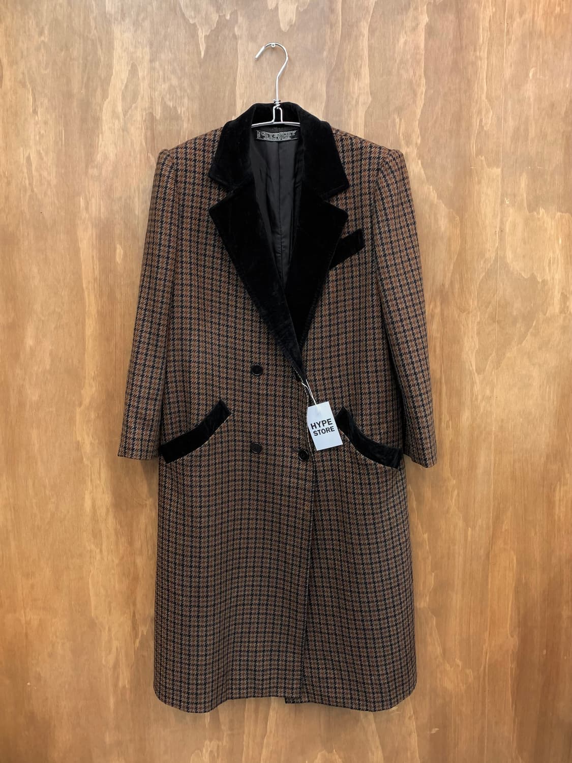 지방시 하운드체크 캐시미어 더블 코트 상품이미지1