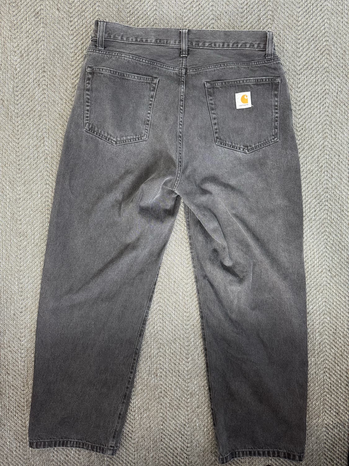 칼하트 wip 랜던 팬츠 흑청 38사이즈 상품이미지2