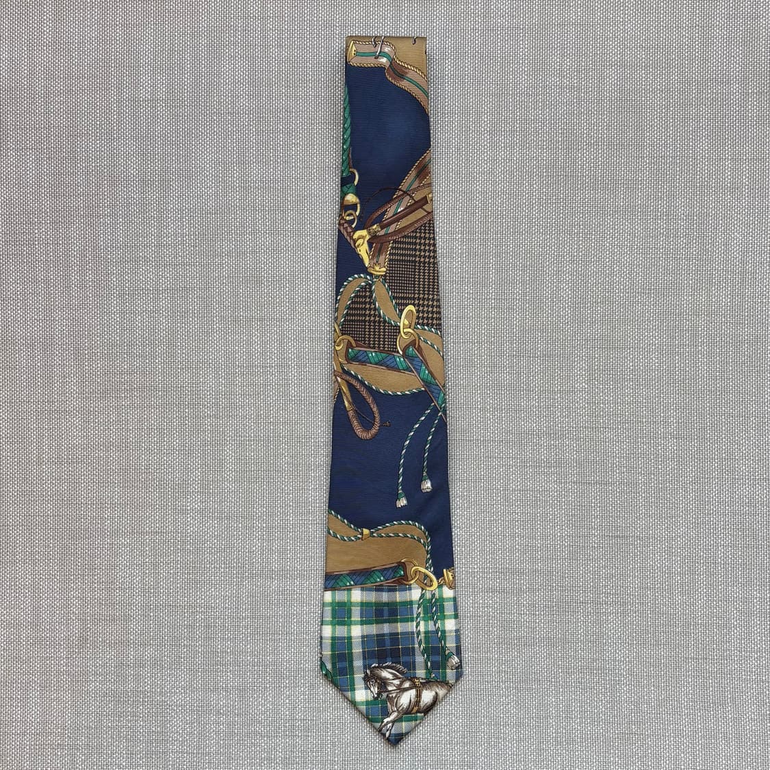 90s 프랑스 LANCEL 엘레강스 클래식 실크 타이 상품이미지3