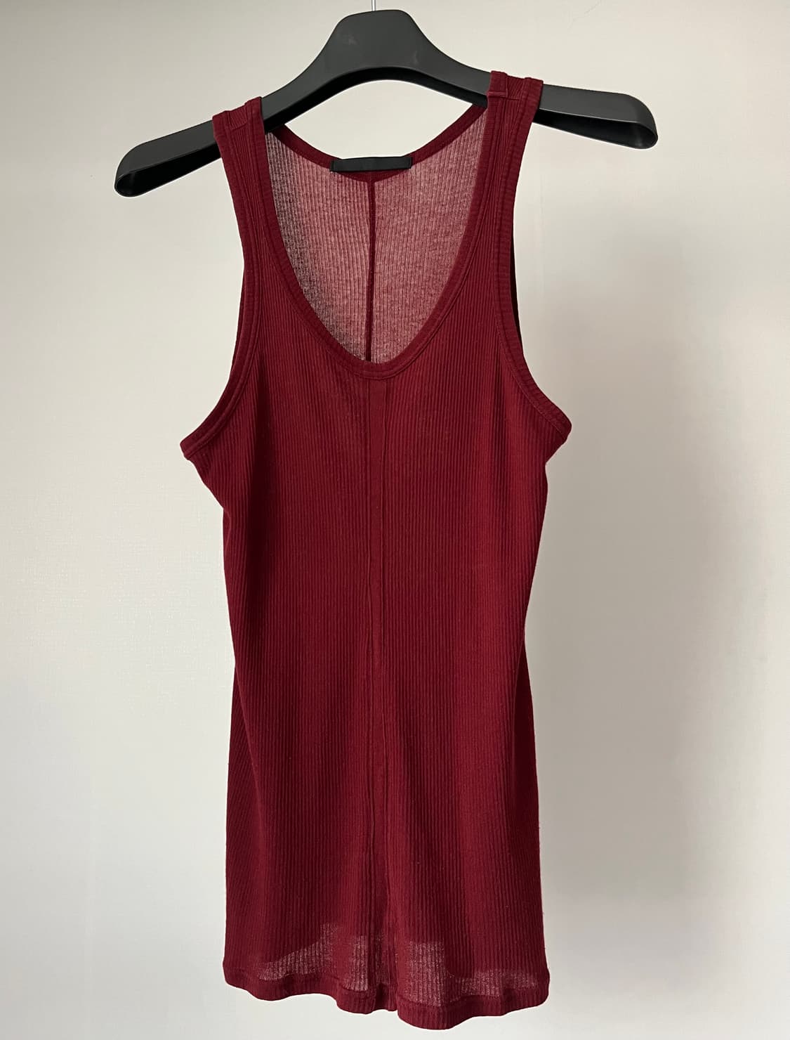 JULIUS 09S/S RIB TANK TOP  상품이미지1