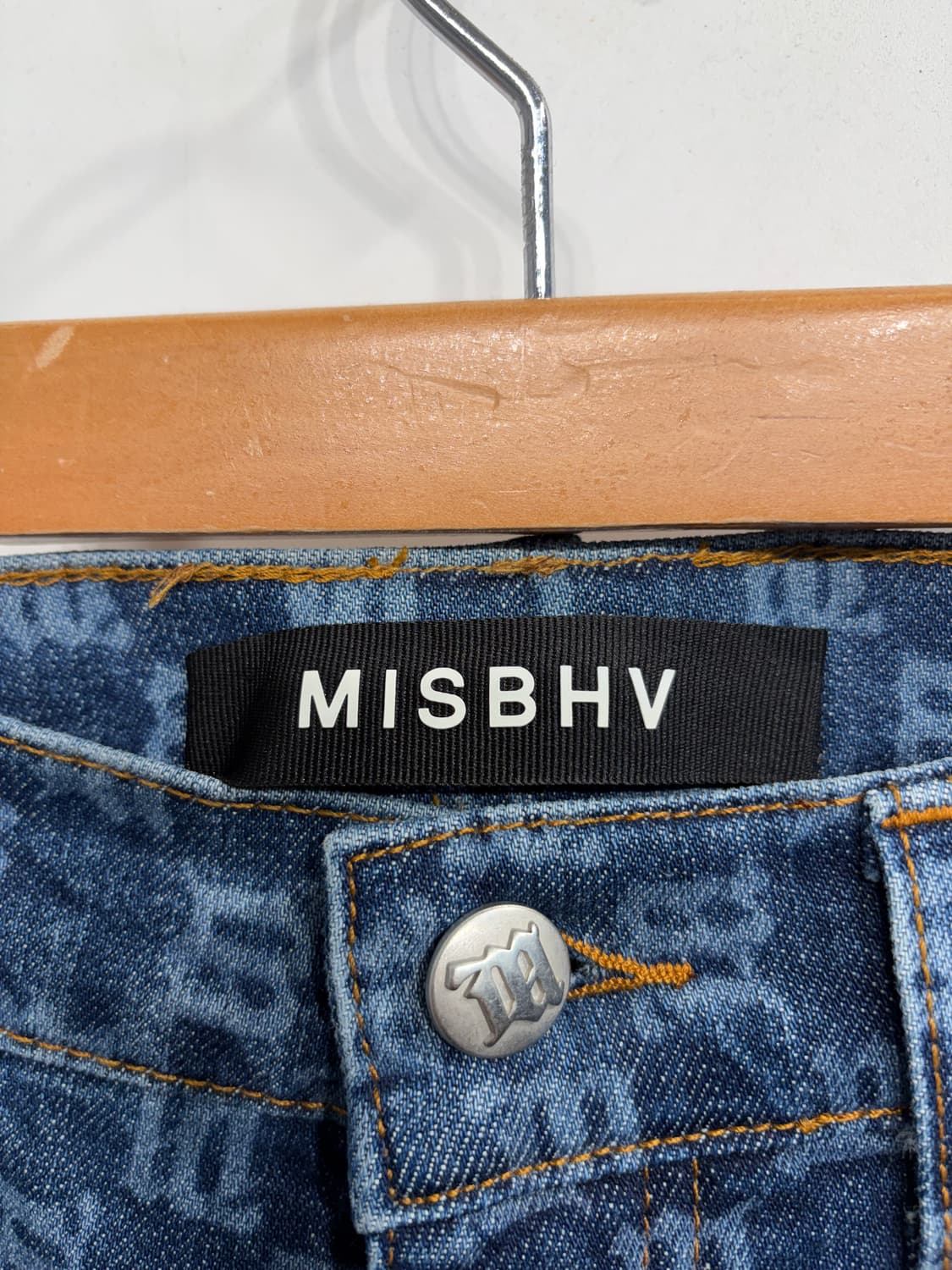 30 MISBHV 데님 모노그램 카펜터 트라우저 데님 팬츠 상품이미지3