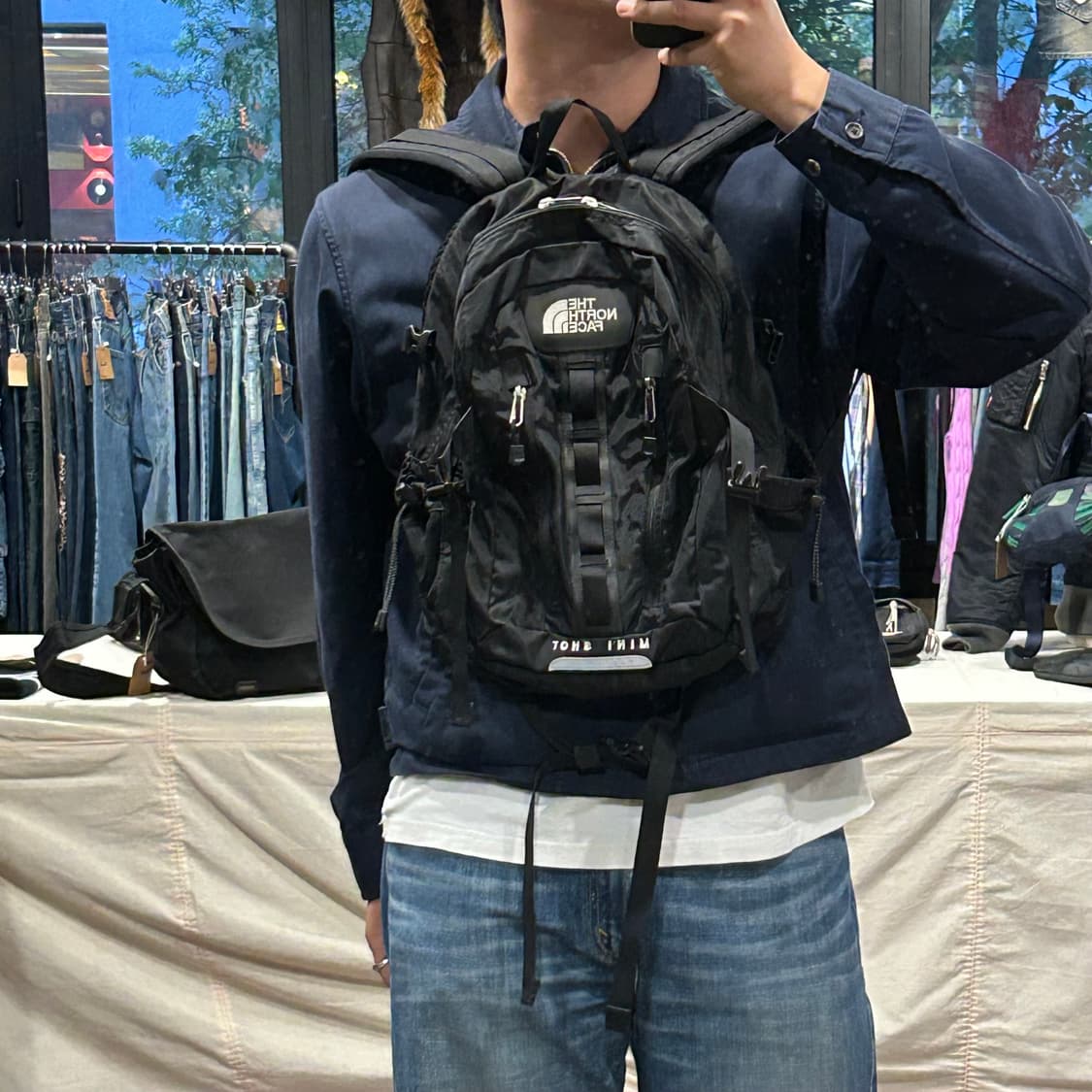 노스페이스 미니샷 20L 백팩 가방 블랙 상품이미지10