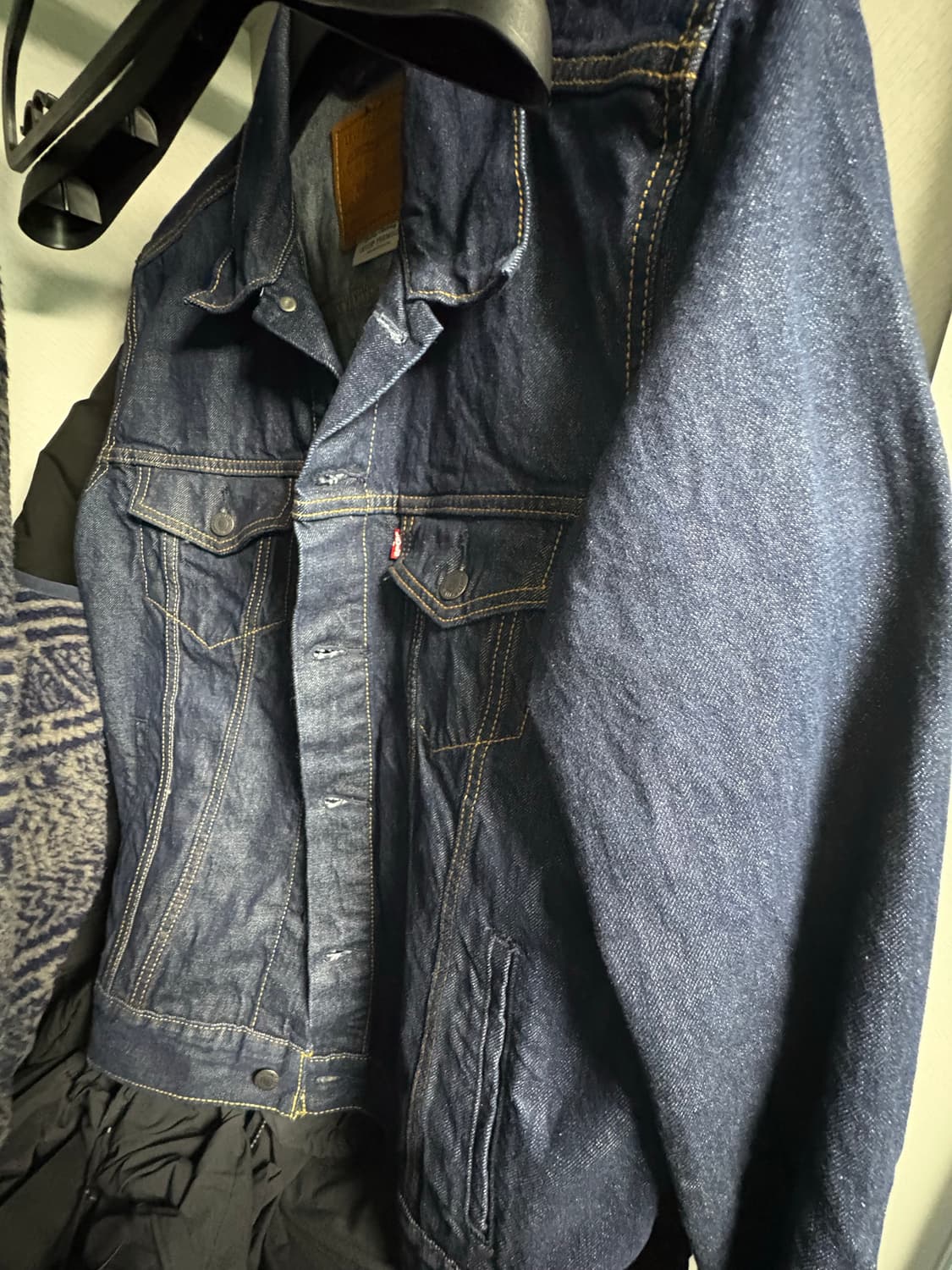 리바이스 타입 III 트러커 자켓 다크 인디고 상품이미지4