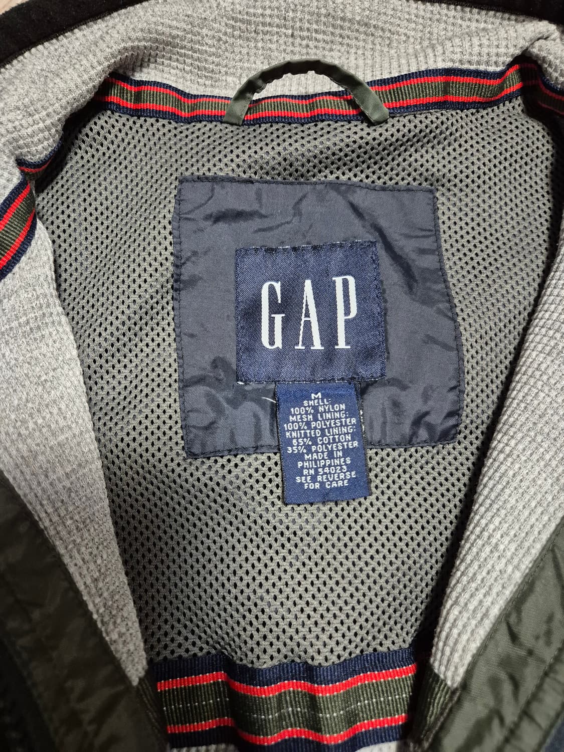 90s OLD GAP 올드 갭 나일론 베스트  상품이미지3