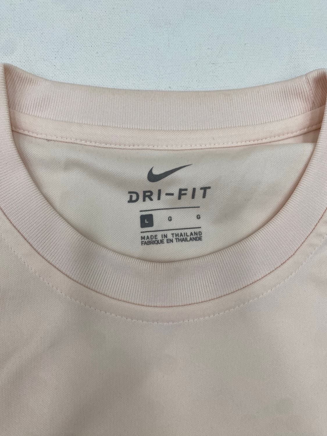 나이키 드라이핏 반팔 티셔츠 오렌지 / 베이지 (L) 상품이미지2