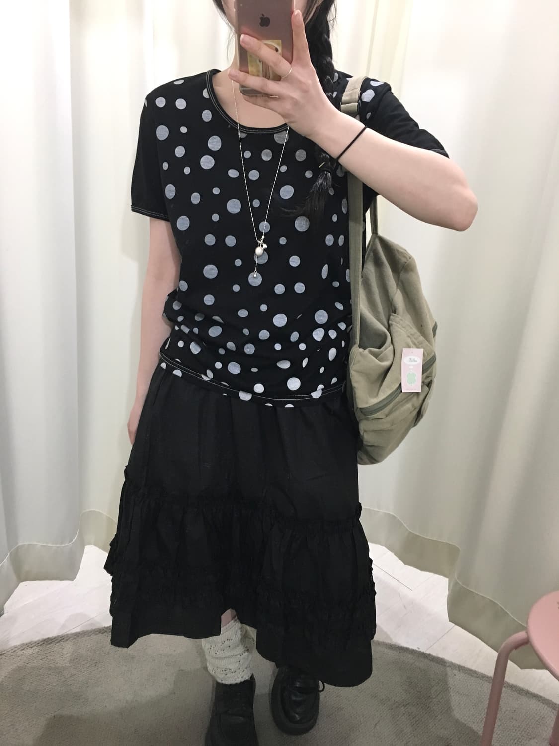 jpn dot t-shirt 상품이미지3