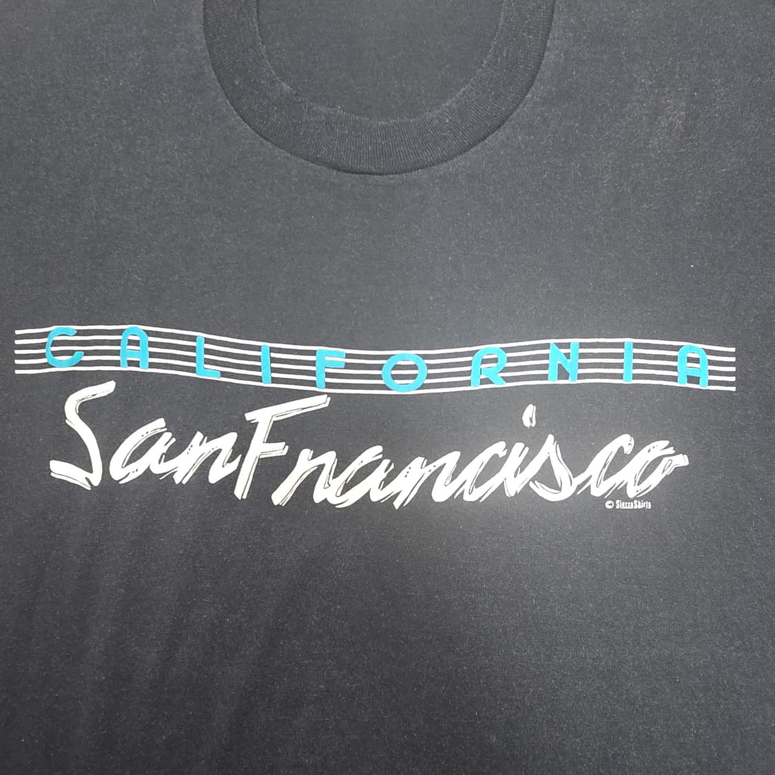 Vintage 80s 스크린스타즈 캘리포니아 샌프란시스코 수베니어 티셔츠 상품이미지2