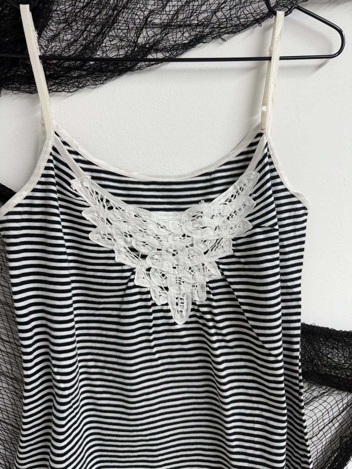 lace detailed stripe camisole 상품이미지2