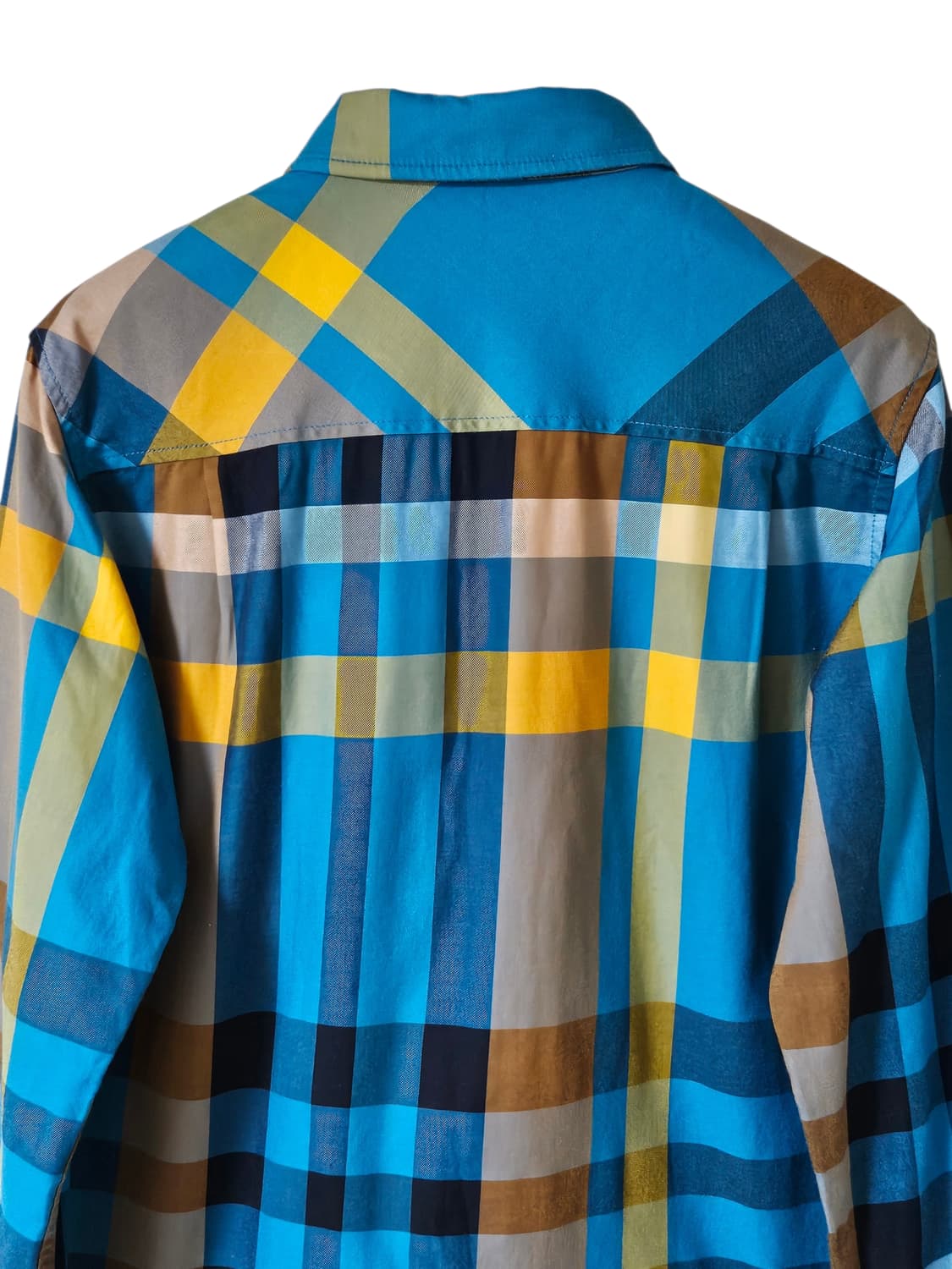 💙 닥스 체크 셔츠 165 | 여성 55 가능 | 슬림핏 봄셔츠 상품이미지8