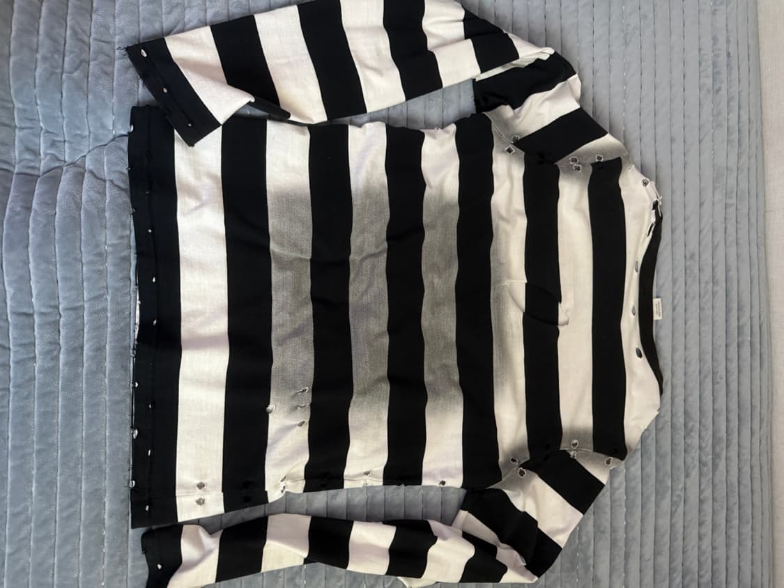 넘버나인 스트라이프 롱슬리브  상품이미지2