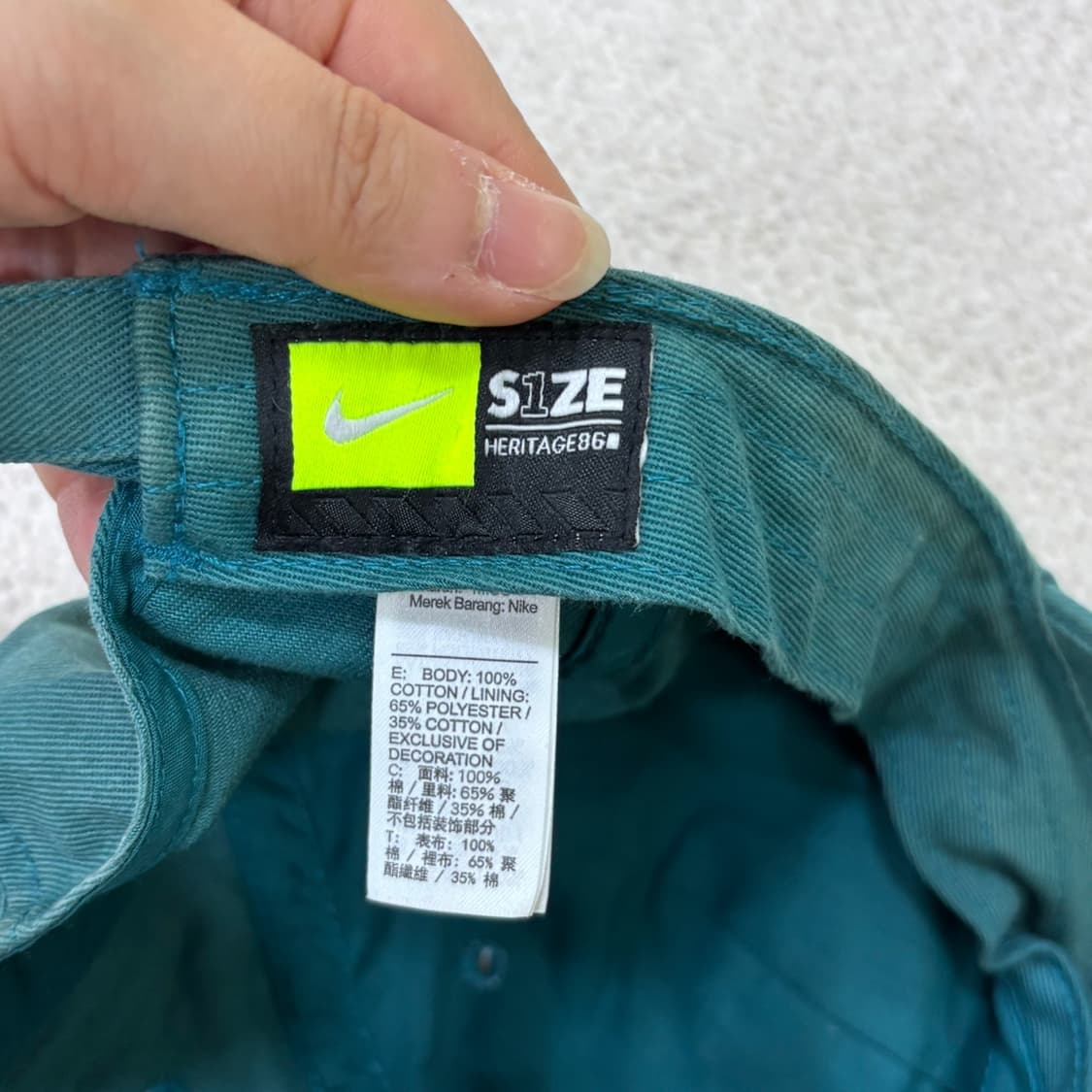 F 나이키 청록색 헤리티지 86 퓨추라 볼캡 0622E 상품이미지7