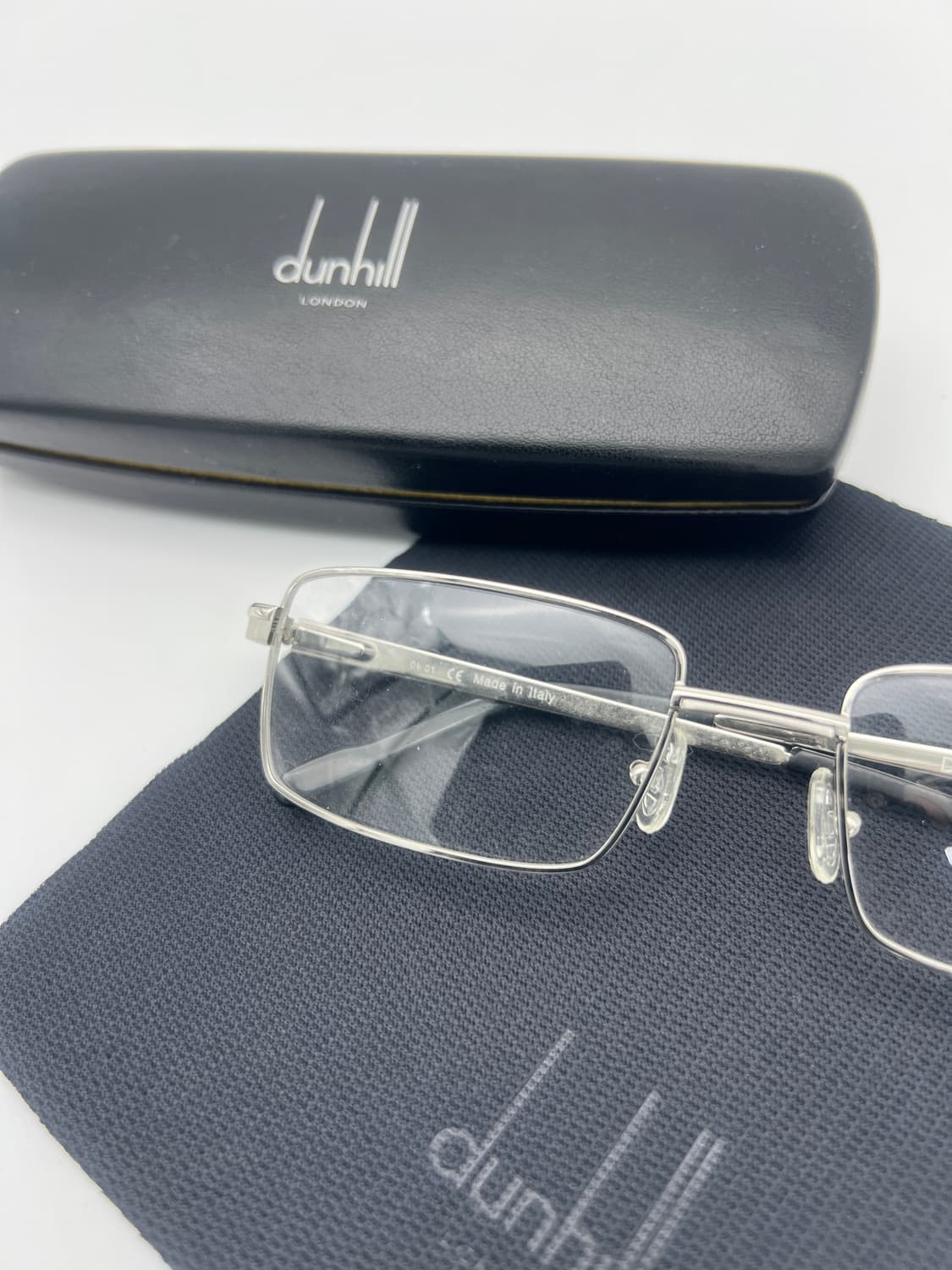 던힐 dunhill 직사각 메탈테 안경 DU10201 상품이미지3