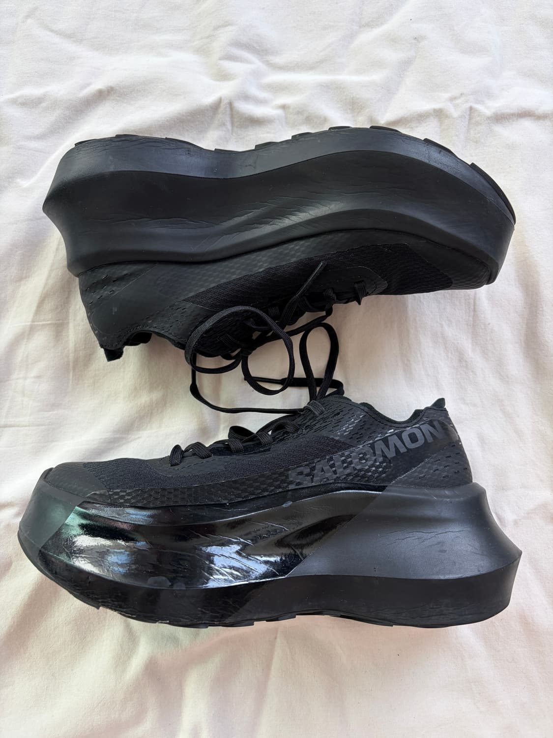 살로몬 x 꼼데가르송 판타즘 플랫폼 블랙 Salomon x CDG 상품이미지2