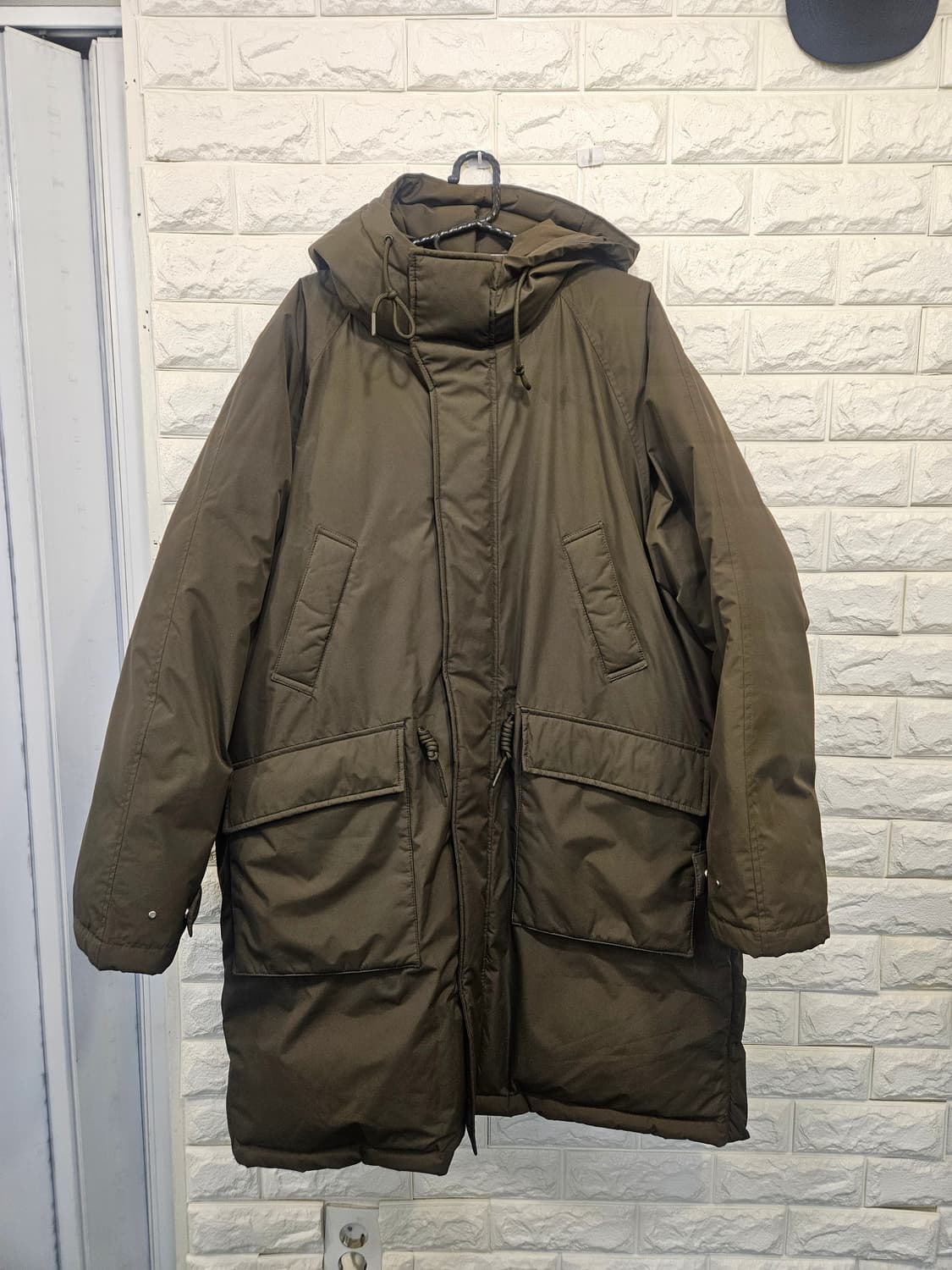 하이드아웃 롱 패딩 파카 3사이즈 (100~105 추천) 상태 굿 상품이미지1