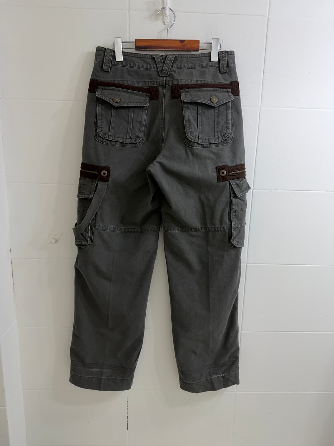 빈티지 그런지 힙 스트릿 후드티 코디 세트 상품이미지8