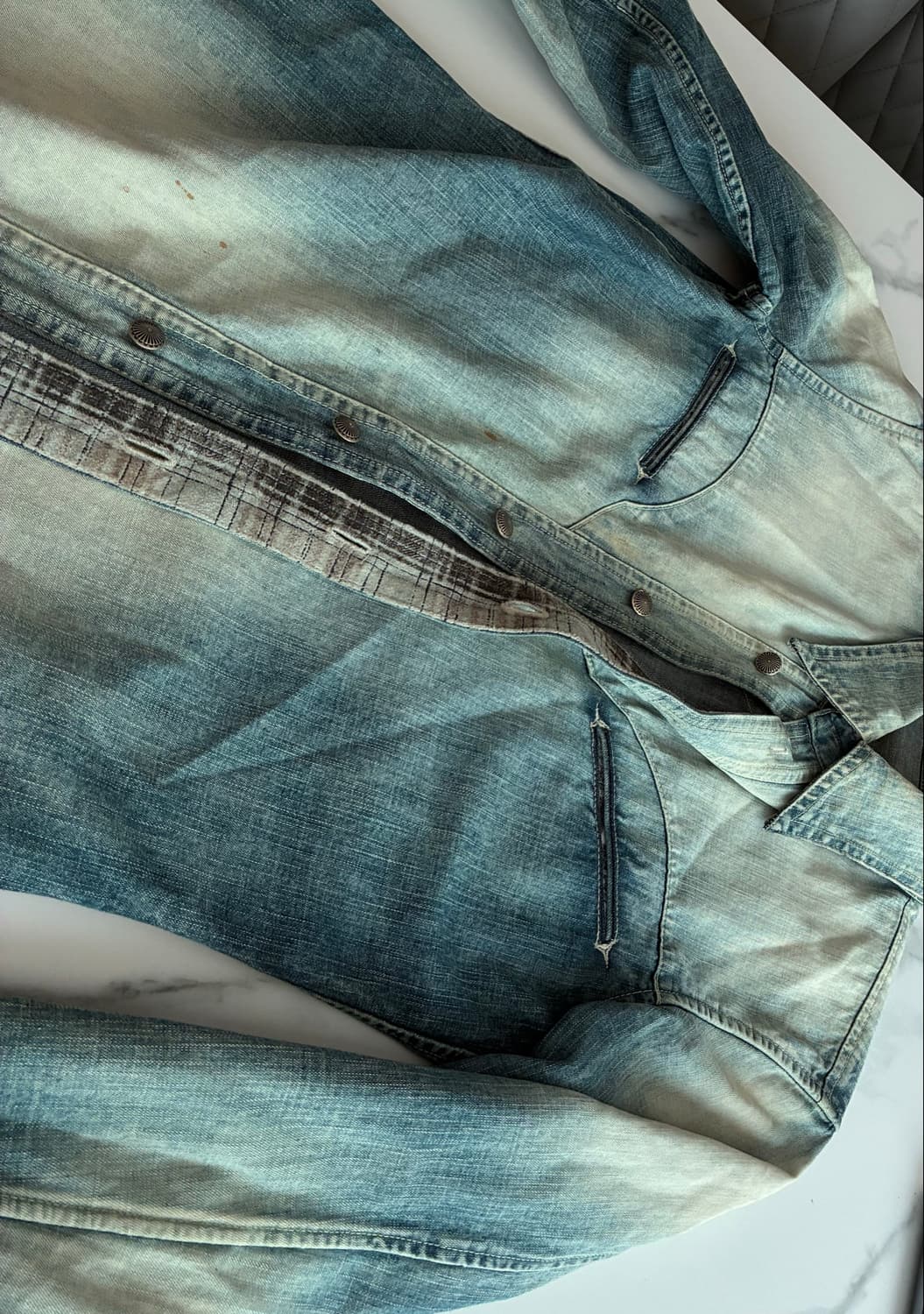Backlash western denim shirt 상품이미지2