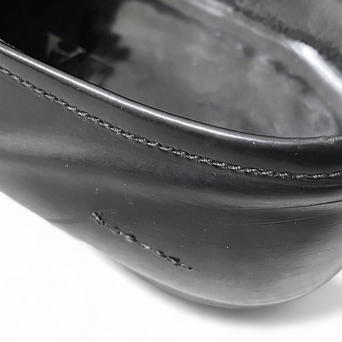 프라다 브러시드 레더 더비슈즈 레이스업 상품이미지7