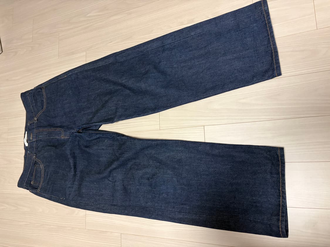 비슬로우 와이드 셀비지 데님 32사이즈 상품이미지1