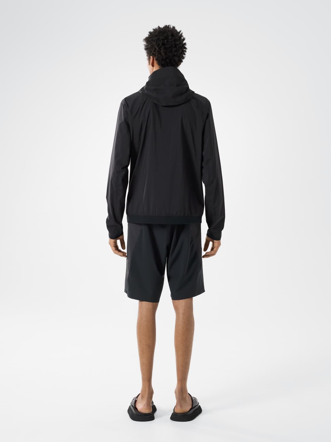 [S] 베일런스 뎀로 후디드 재킷 블랙 상품이미지4