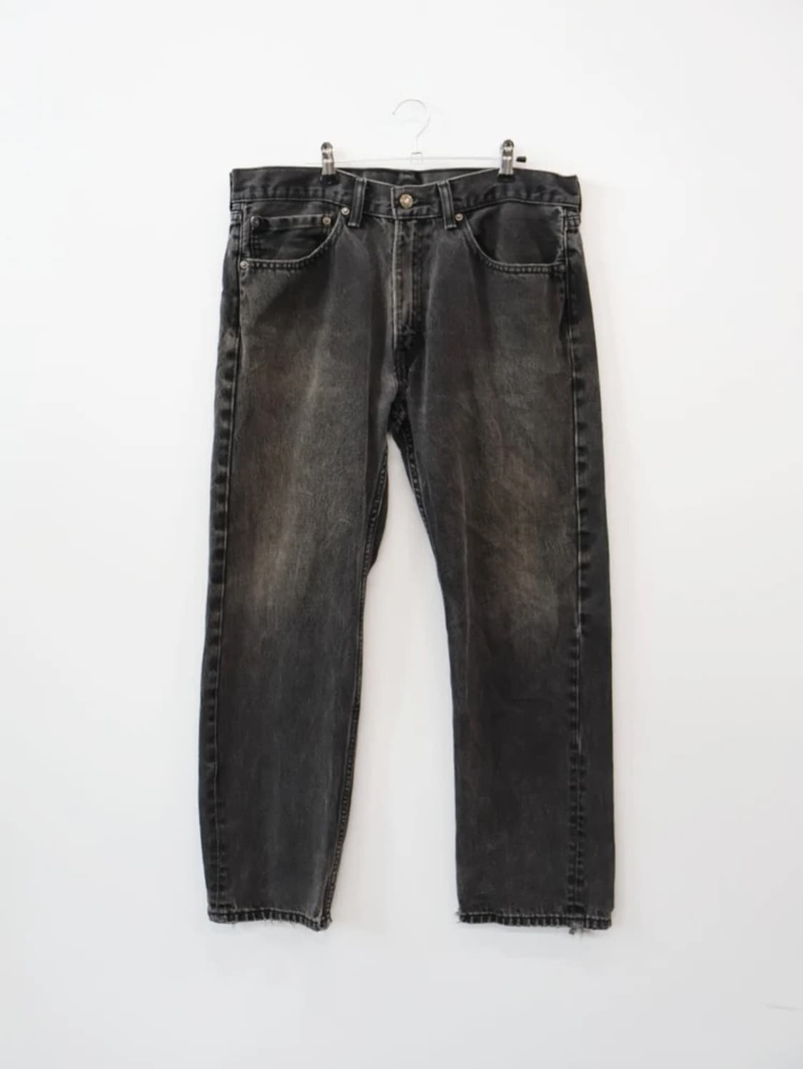 Levi’s 505 Black Washed Denim Pants 상품이미지5