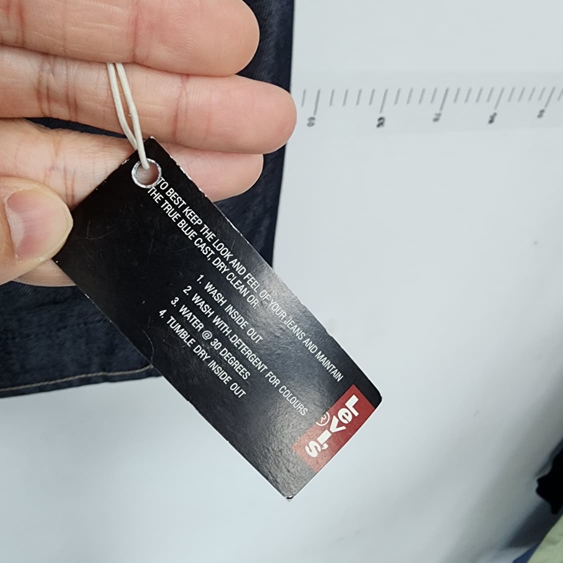 리바이스 데님 미니스커트 청치마 상품이미지4