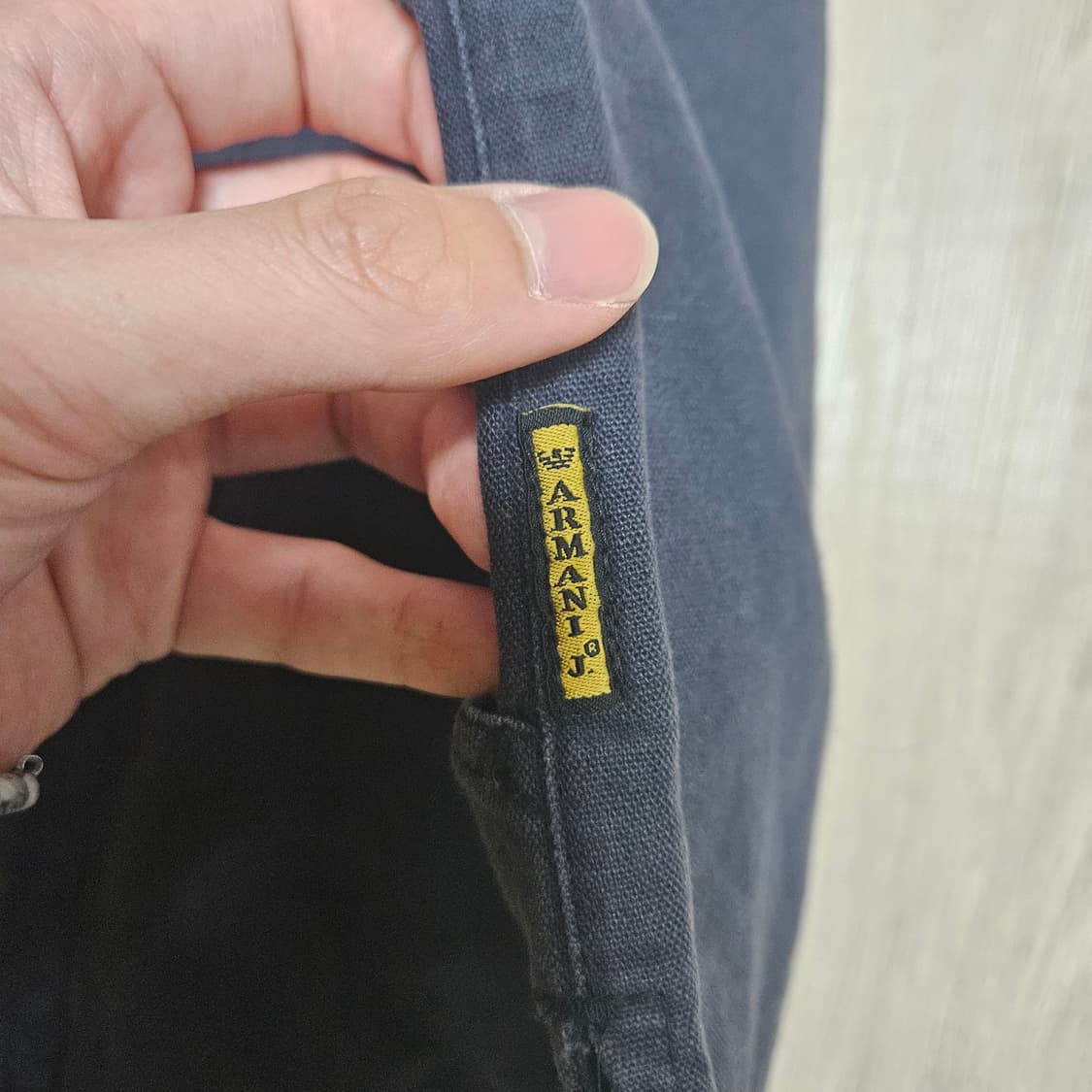 90s 아르마니 진스 자켓 made in italy 상품이미지4