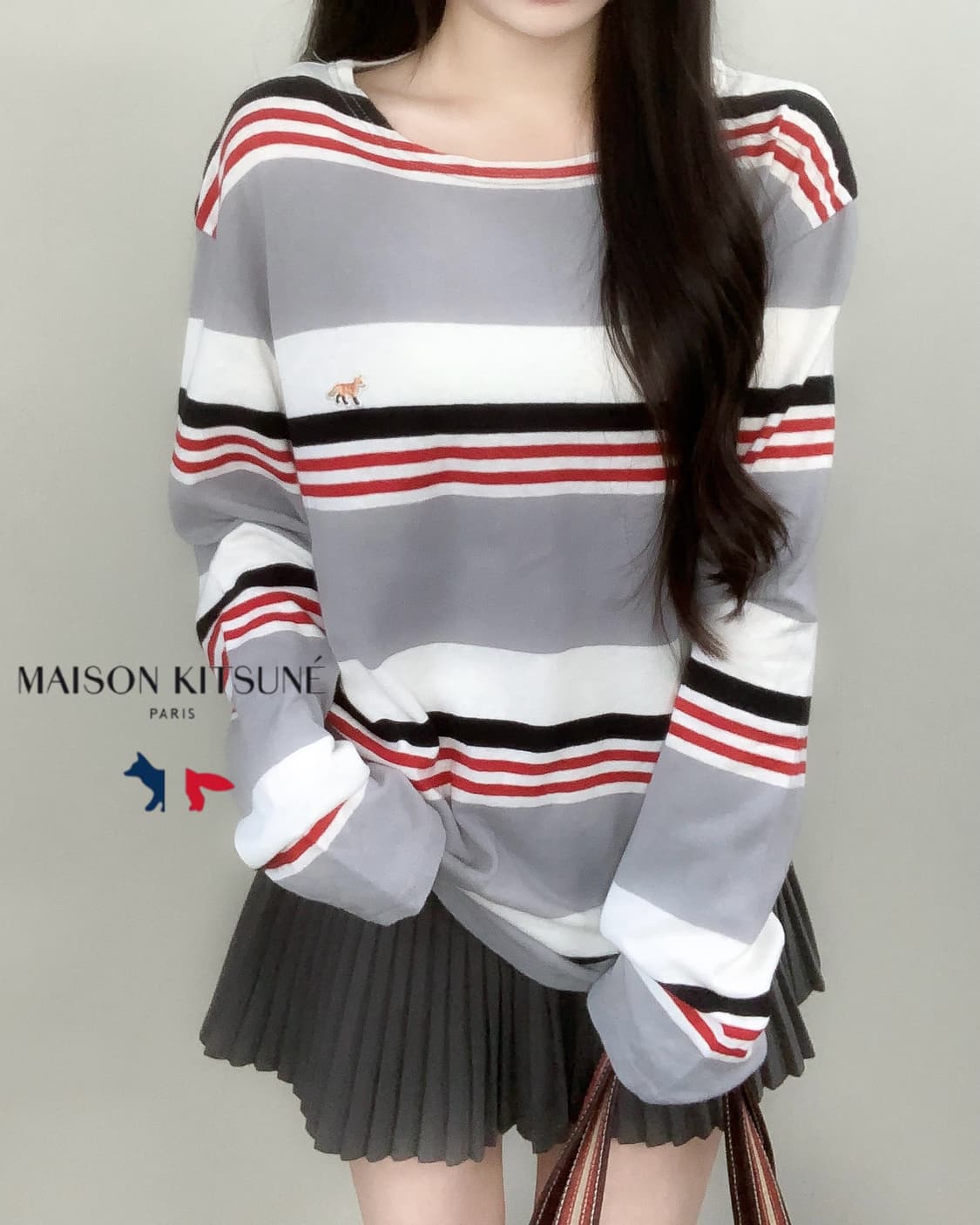 메종키츠네 롱슬리브 상품이미지1
