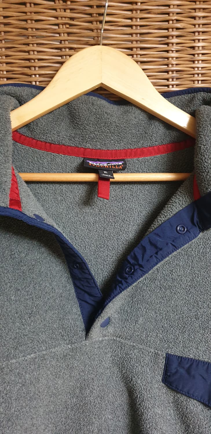 파타고니아 라이트웨이트 신칠라 플리스 풀오버 니켈 XL사이즈 상품이미지4