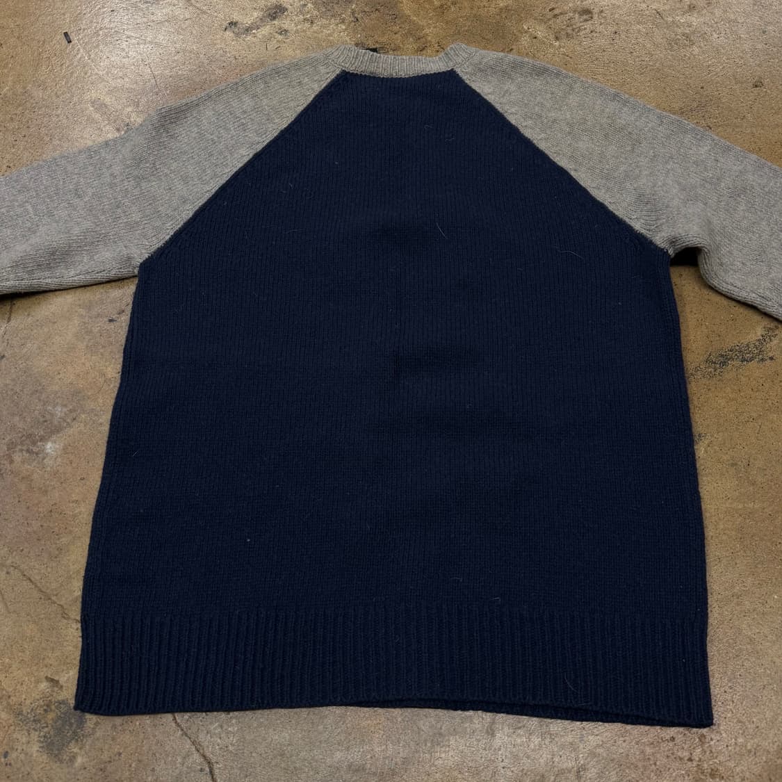 폴로 진스 그레이 네이비 니트 상품이미지4