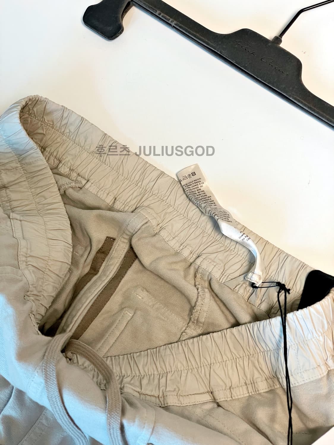 [정품, M] 릭오웬스 태권도 팬츠 RICK OWENS 다크쉐도우 크리치 상품이미지8