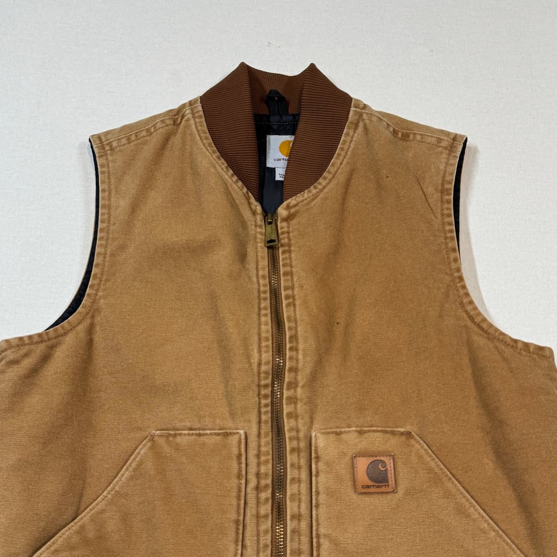 S) 칼하트 덕캔버스 워크 베스트 조끼 상품이미지3