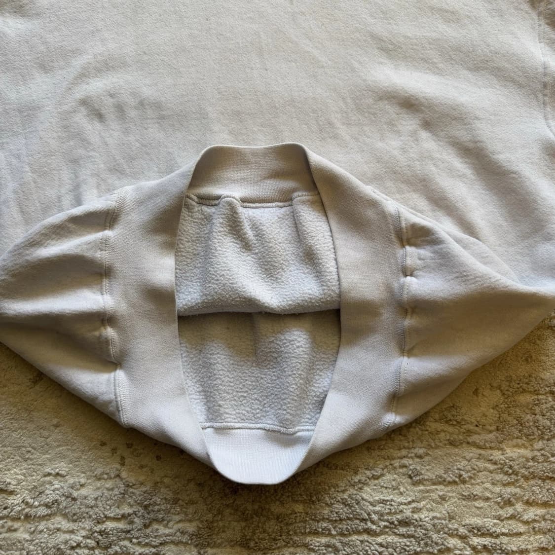 90s 러셀 애슬레틱 빈티지 플레인 스웻 후드티 상품이미지9