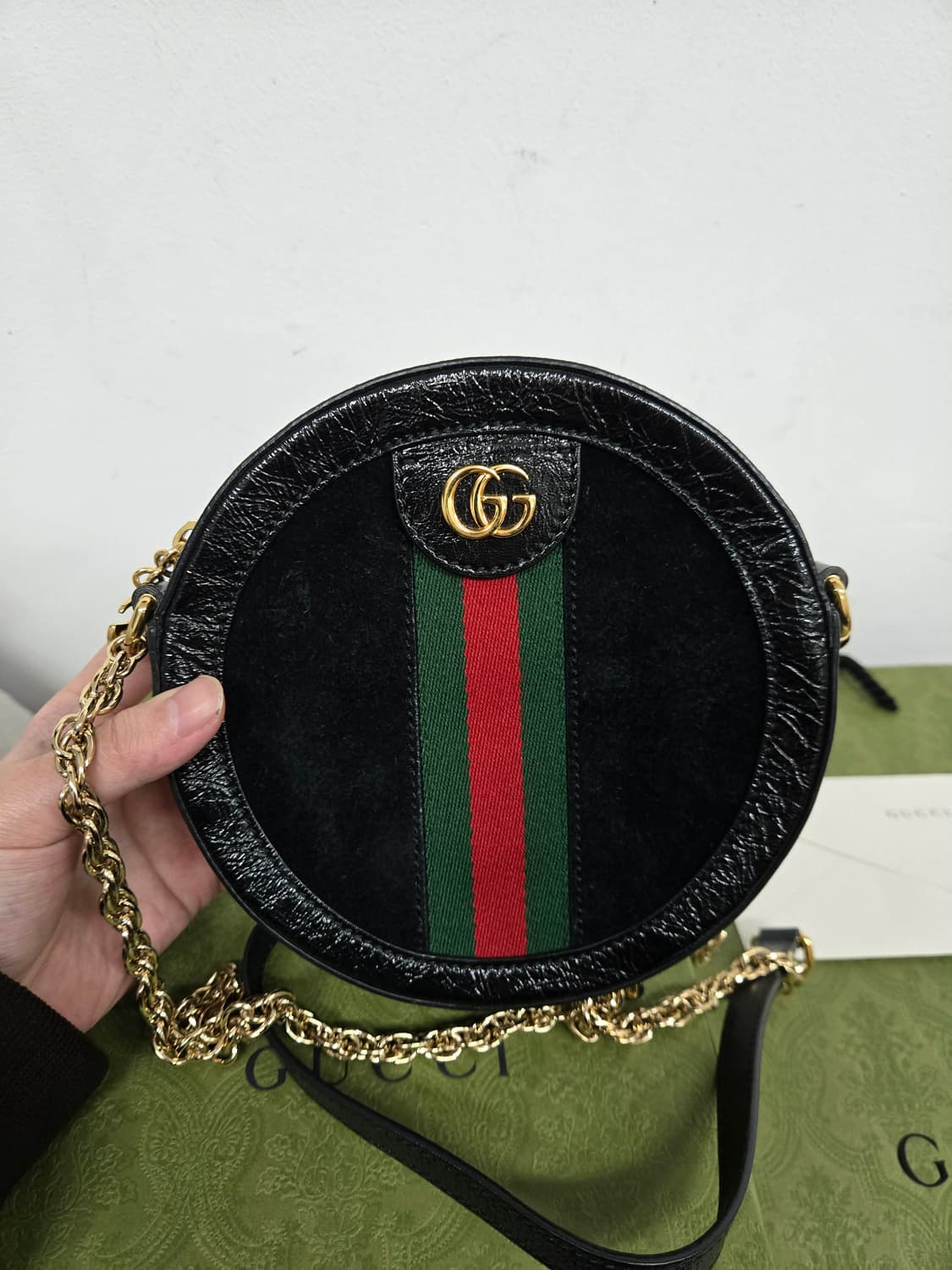 [보증서 정품] 구찌 오피디아 GG 라운드백 상품이미지6