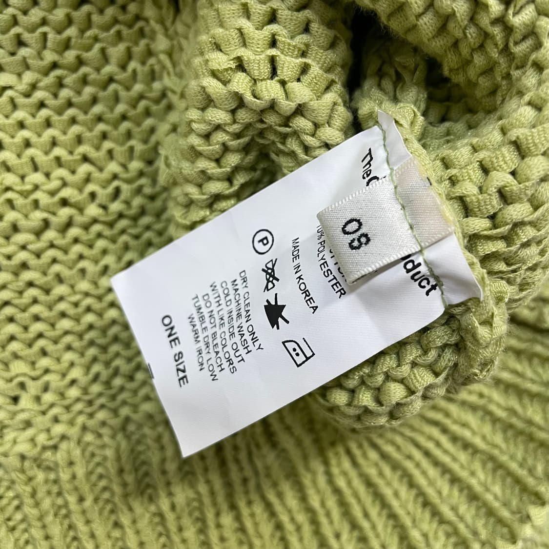 더 오픈프로덕트 컷아웃 슬래쉬 니트 상품이미지4