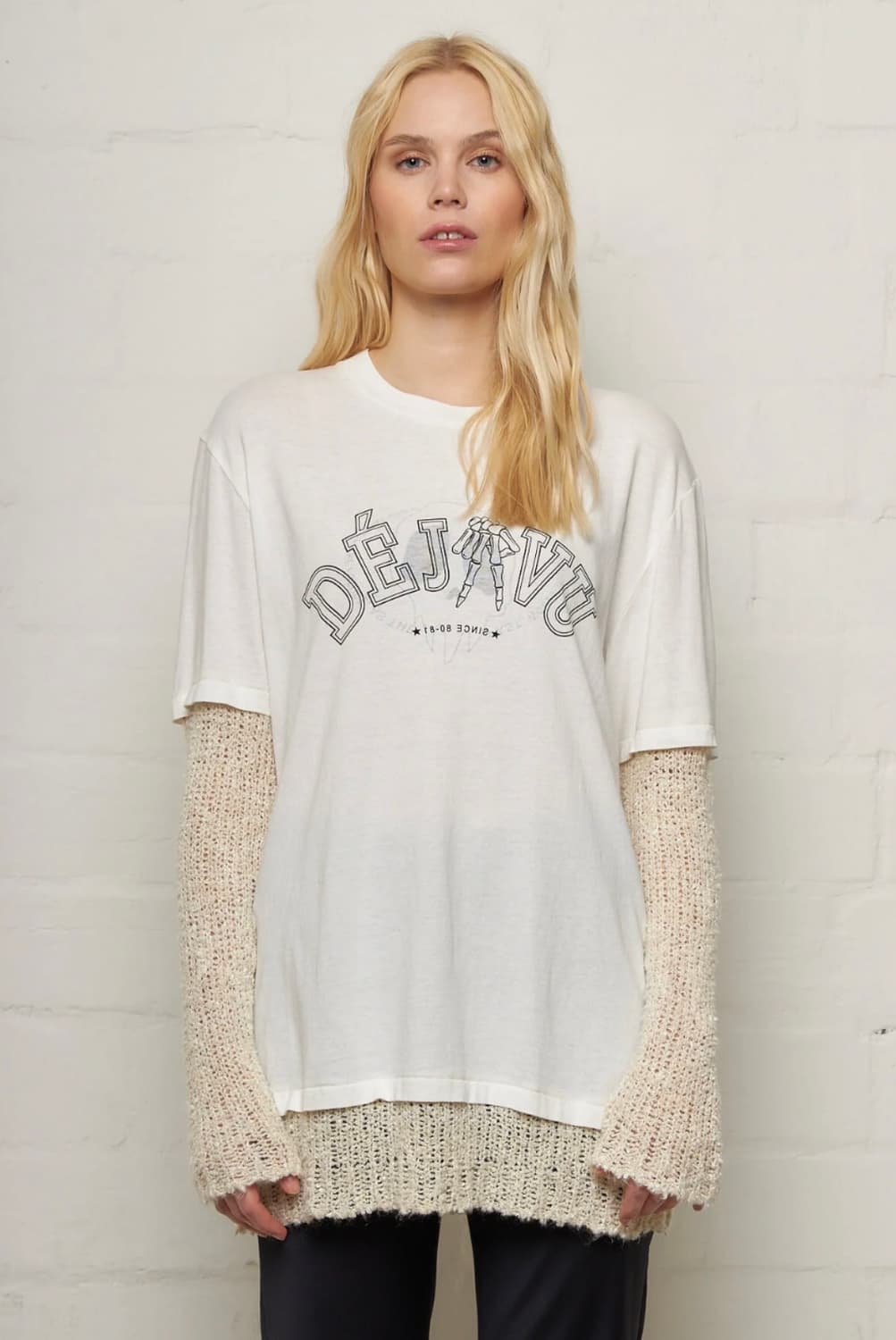 Our Legacy 아워레가시 믹스 롱슬리브 티 상품이미지3