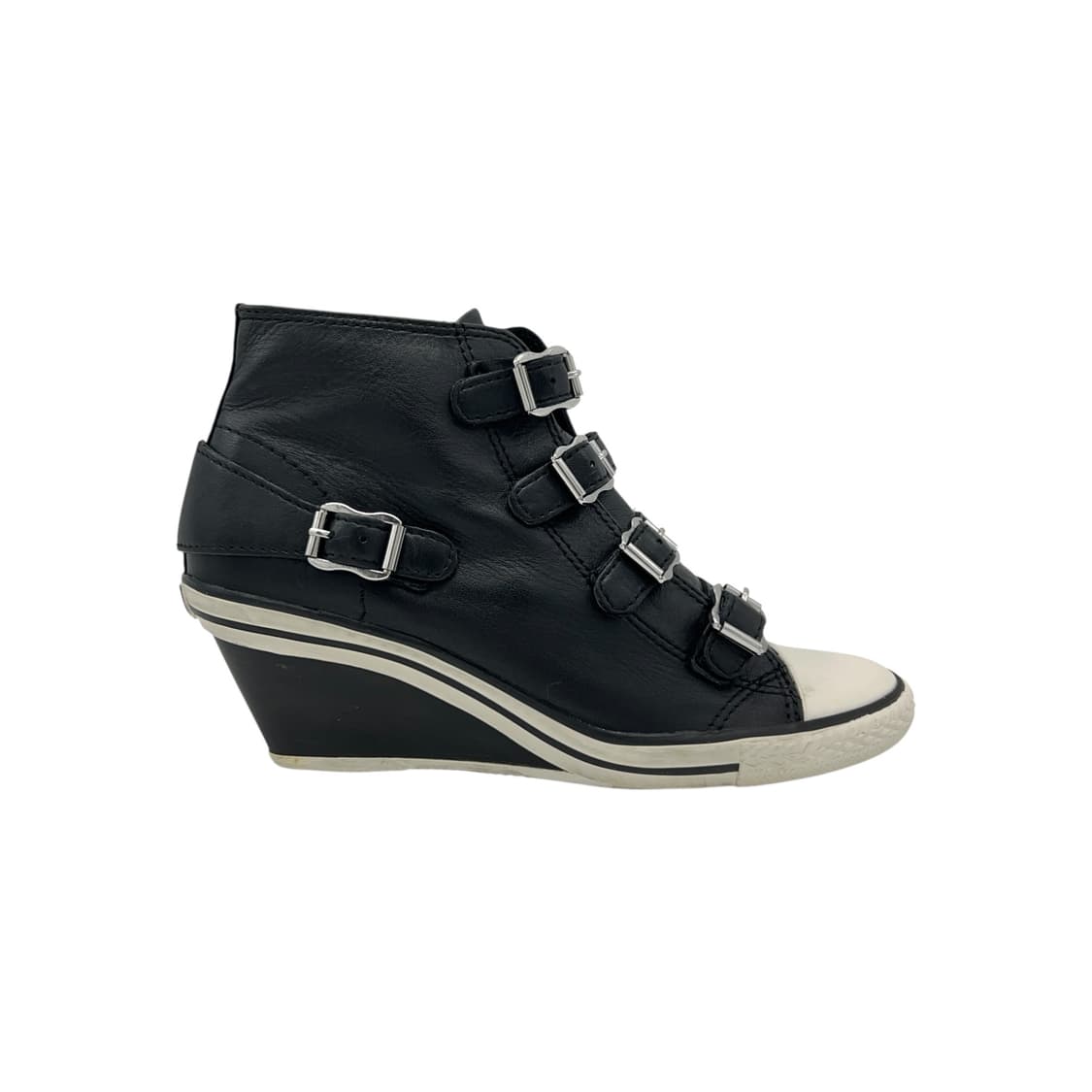 230 W 아쉬 웨지힐 스니커즈 블랙 (EU36) 상품이미지1