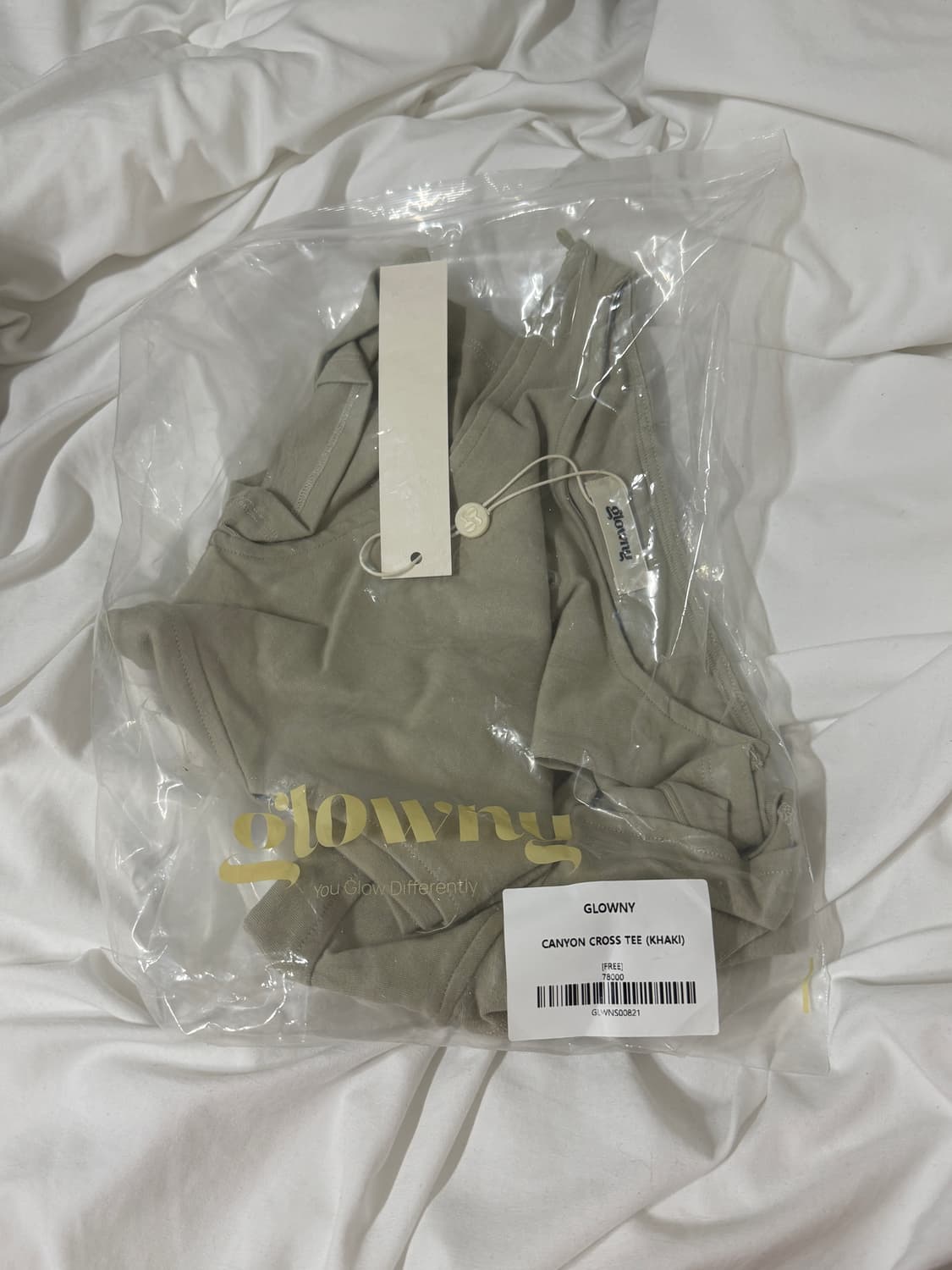 글로니 CANYON CROSS TEE (KHAKI) 상품이미지2