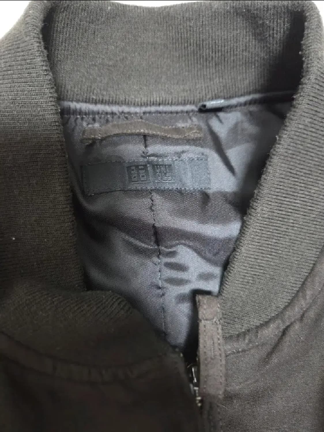 유니클로 스웨이드 블루종 자켓 상품이미지3