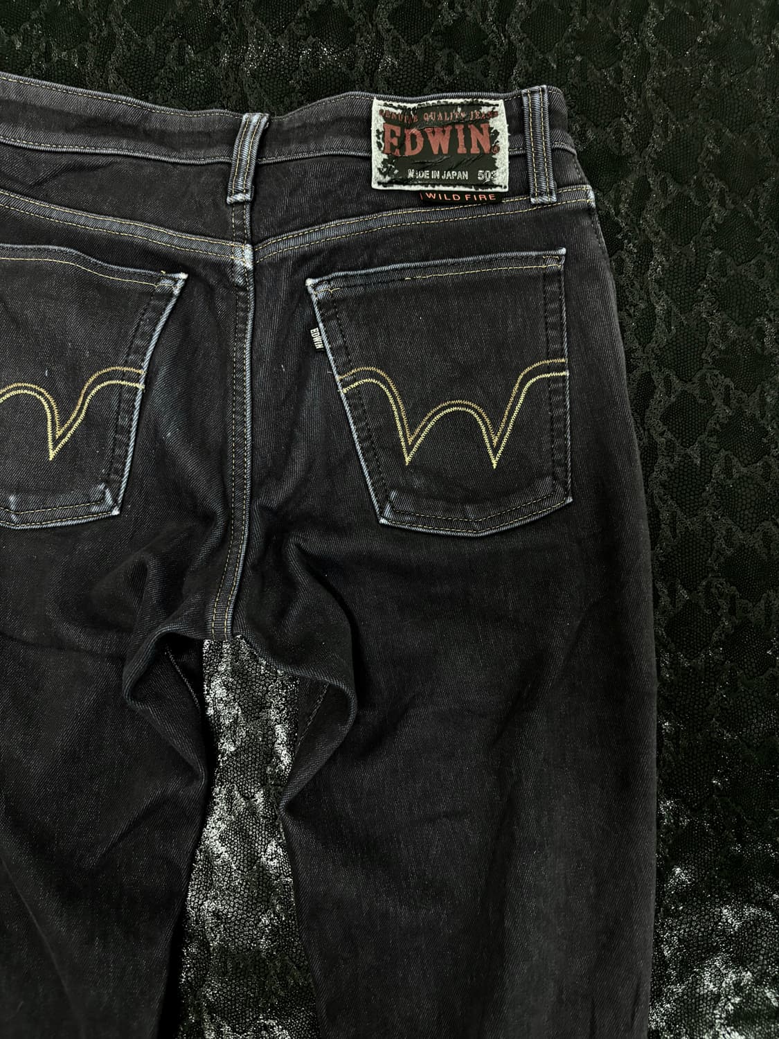 “EDWIN” 503 Purple Semi Boots cut PANTS 상품이미지10