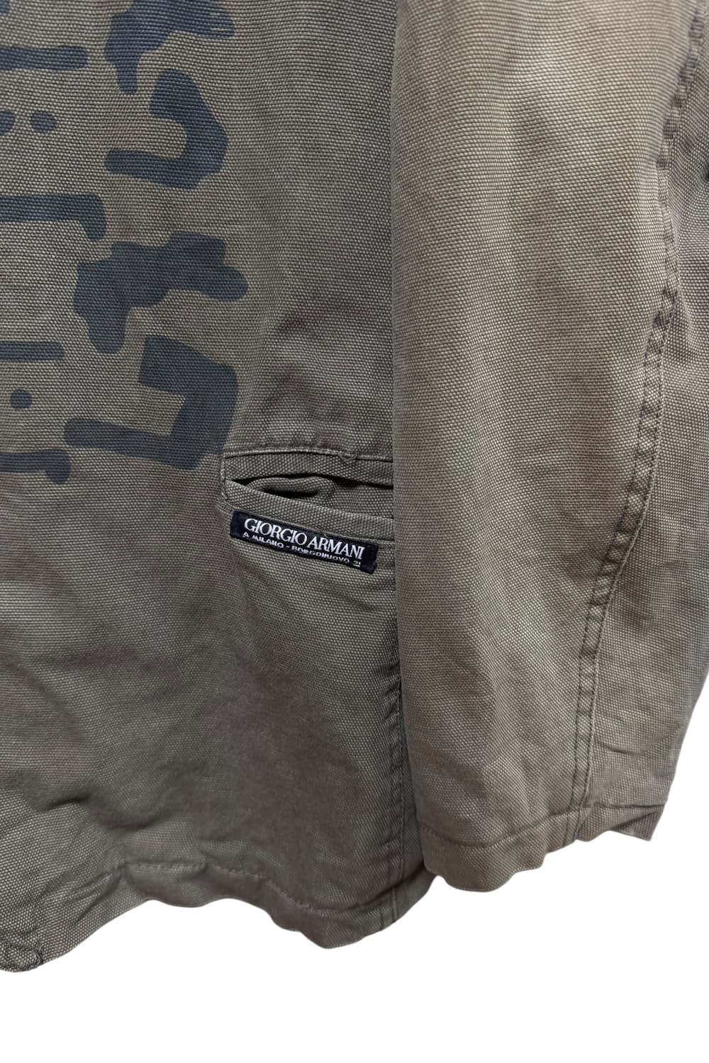 조르지오 아르마니 99FW art saves lives 자켓 상품이미지5