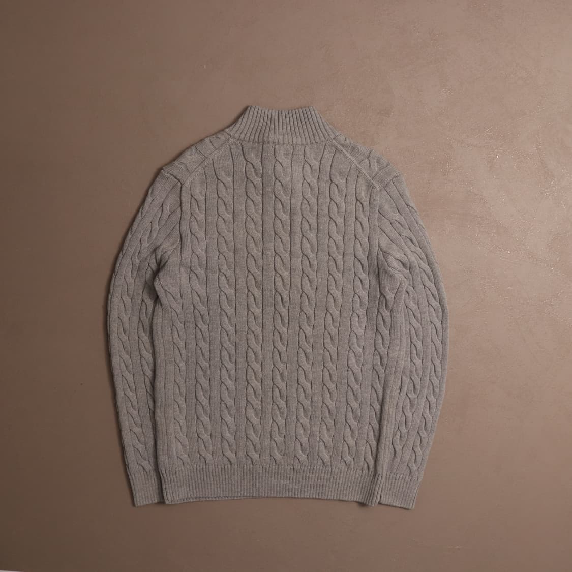 폴로 랄프로렌 반집업 꽈배기 니트 A1440 상품이미지4