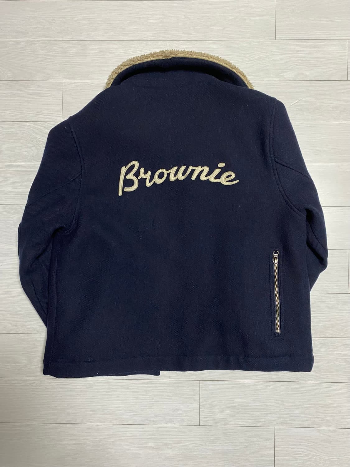 코닥 어패럴 브라우니 울 자켓 NAVY 상품이미지2