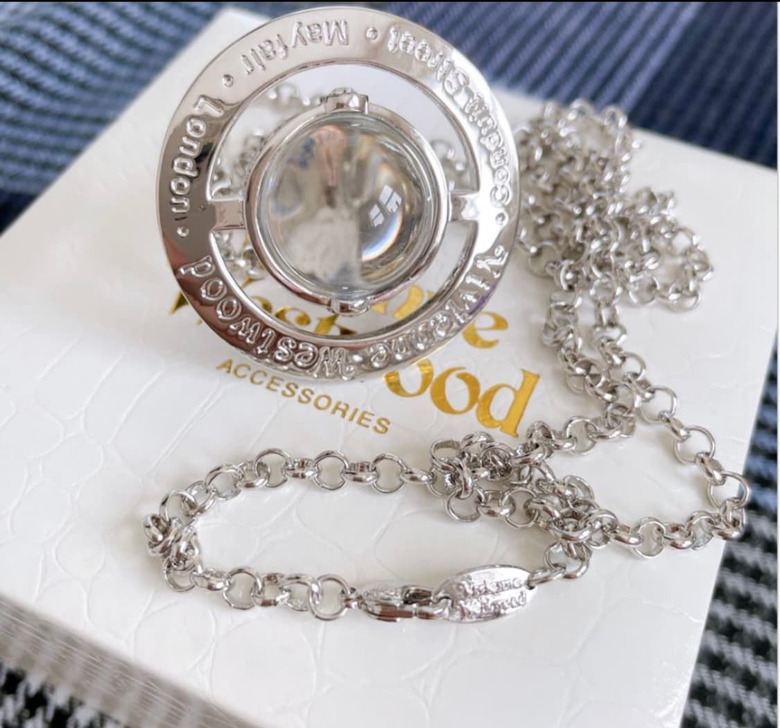 비비안웨스트우드 orb 목걸이 상품이미지2