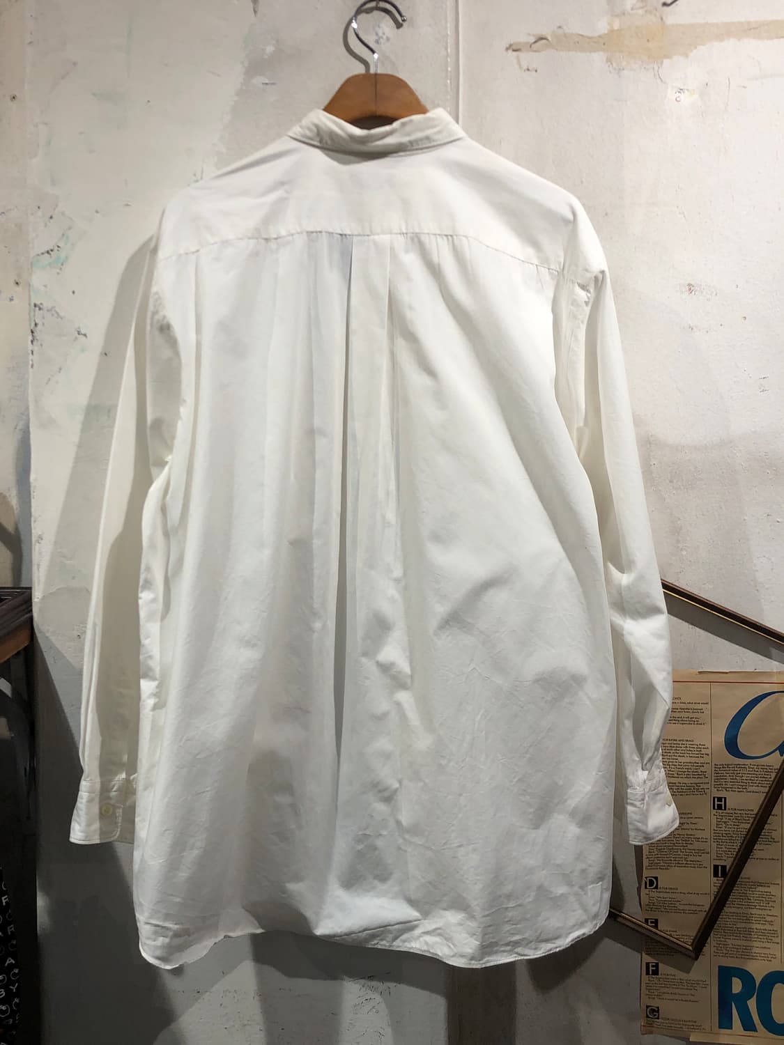[2635]Comme des garçons home white shirt 상품이미지2
