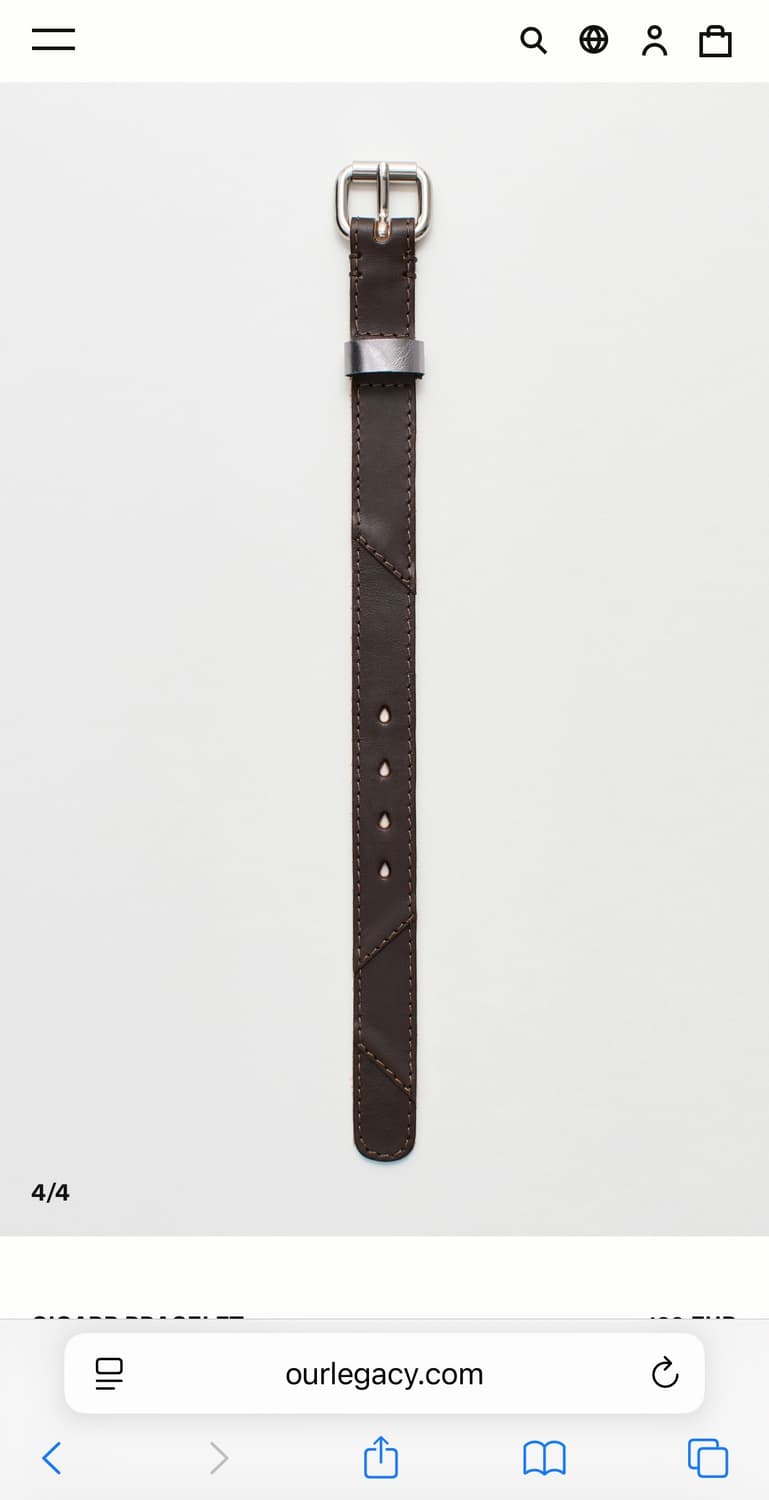 아워레가시 CIGARR BRACELET Maduro Brown 상품이미지4