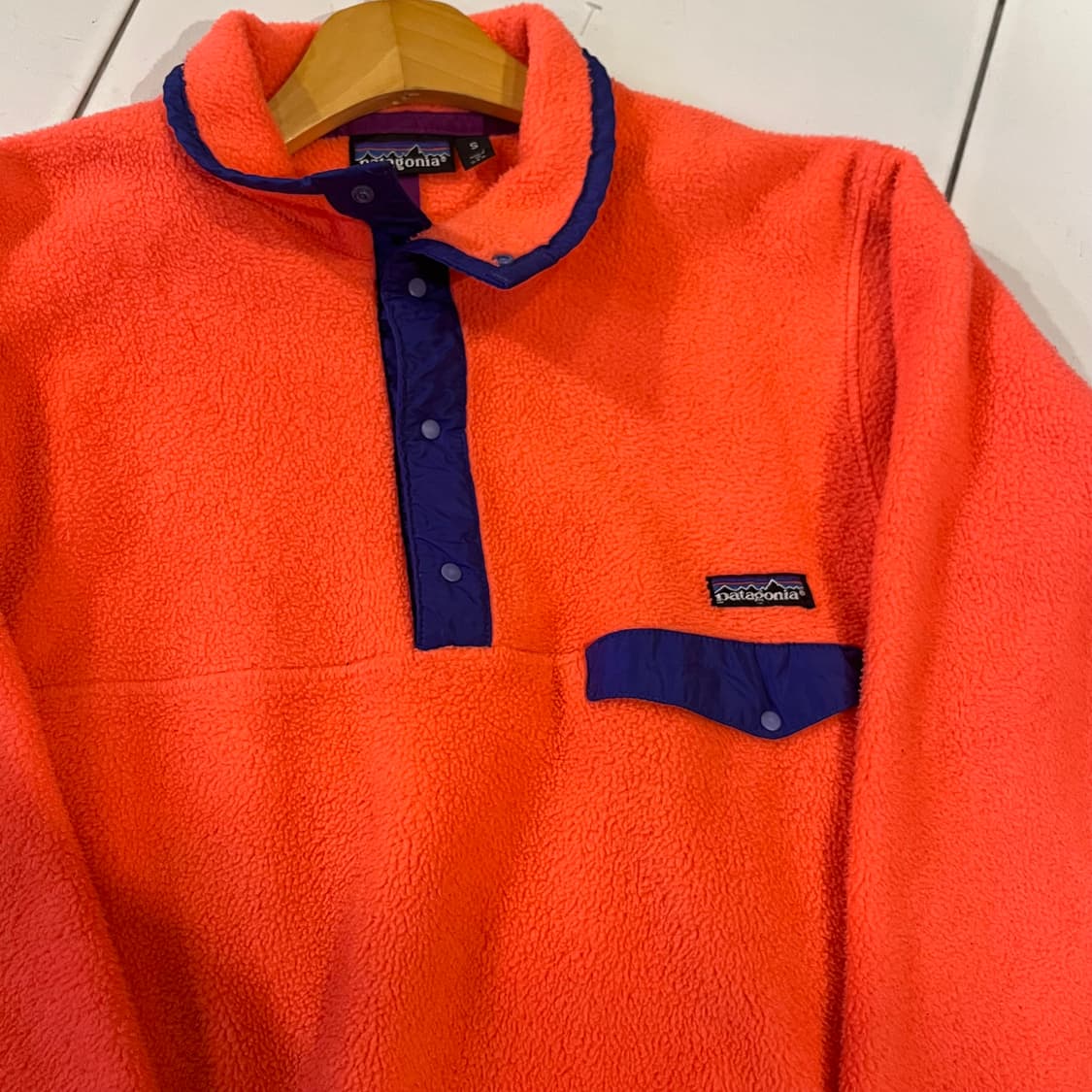 80s 빈티지 미제 파타고니아 신칠라 스냅티 플리스 스웨트셔츠 상품이미지2