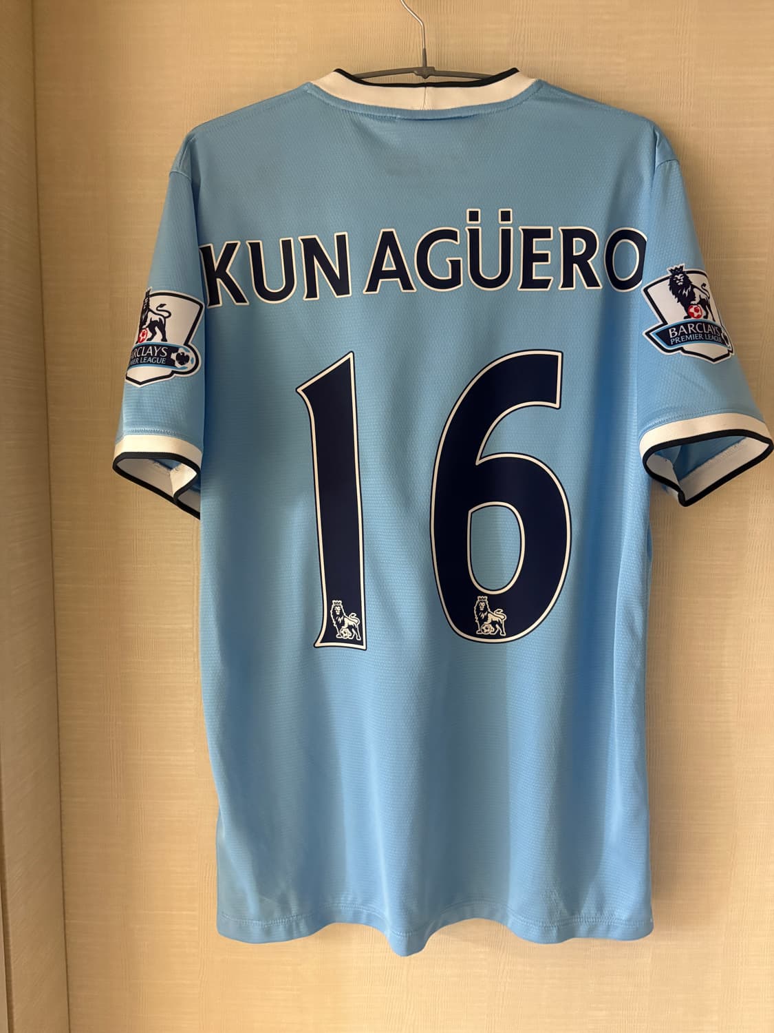 13-14 맨체스터시티 홈 아구에로 레전드 유니폼 정품 상품이미지1