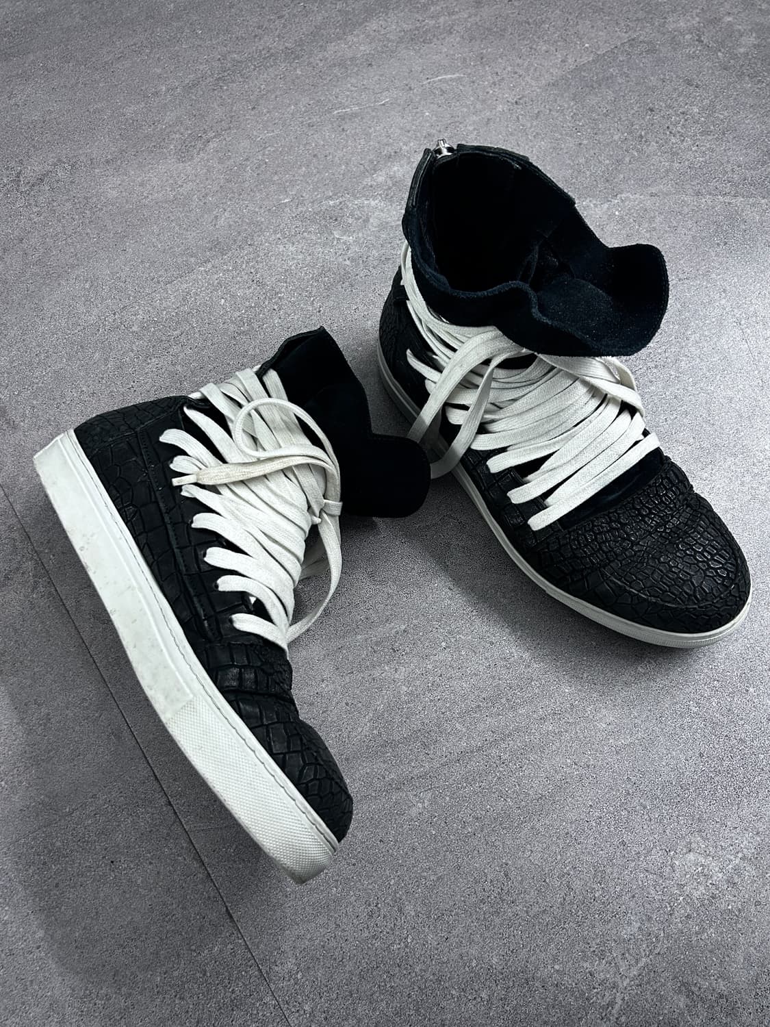 rare* 크리스 반 아쉐 파이톤 끈칭칭 하이탑 상품이미지5