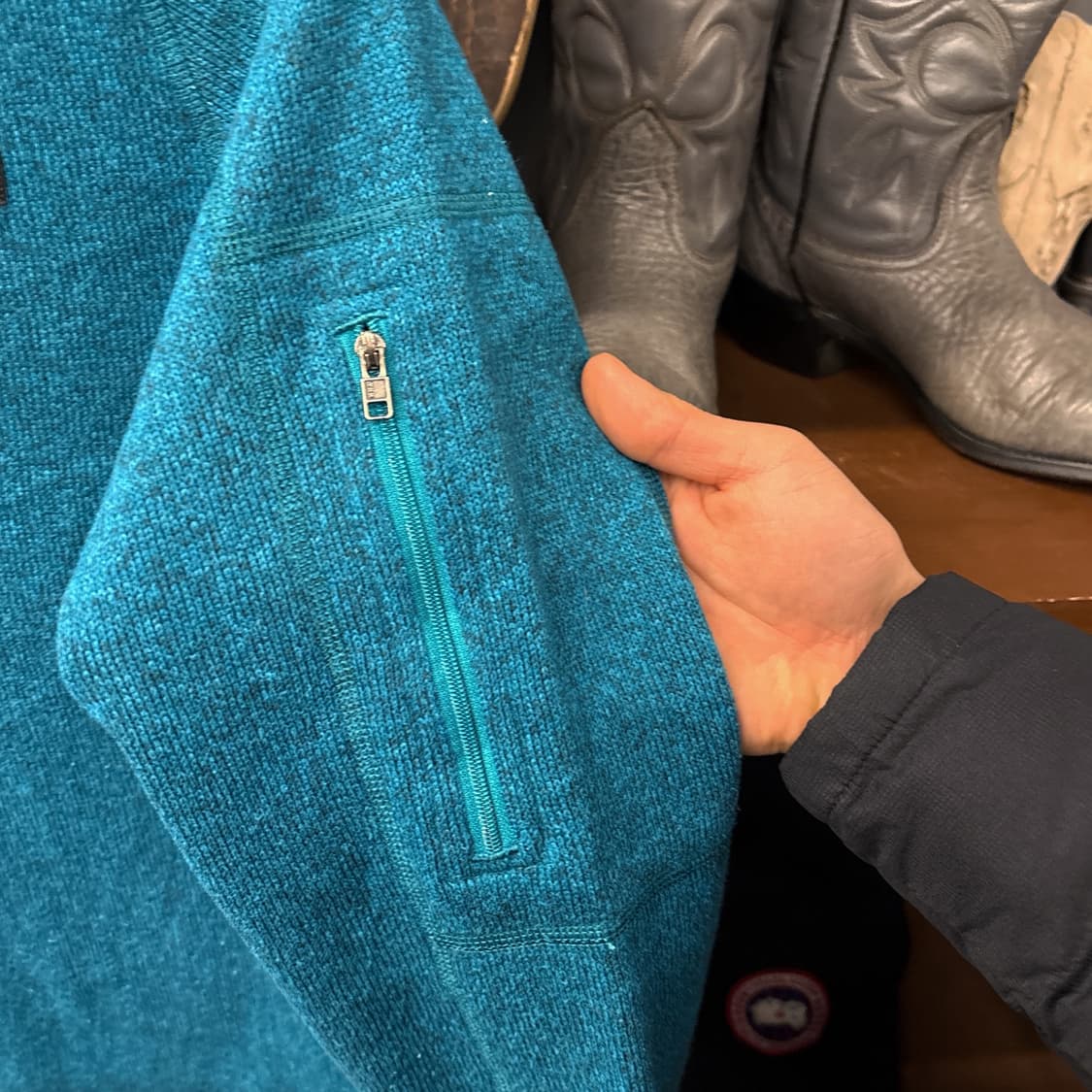 파타고니아 베터 스웨터 반집업 풀오버 플리스 아쿠아마린 N886 상품이미지7