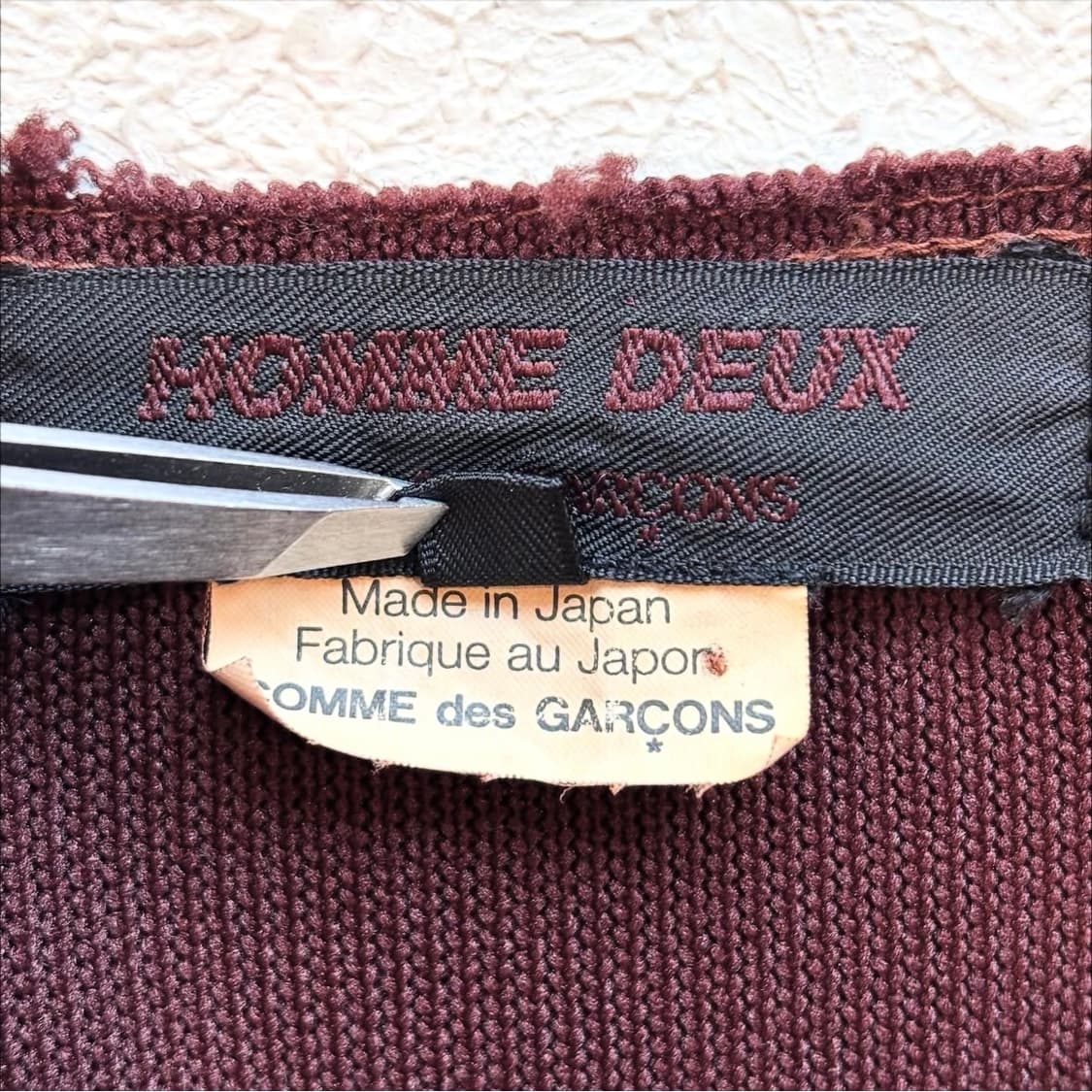 90's Comme des Garcons block best 상품이미지7